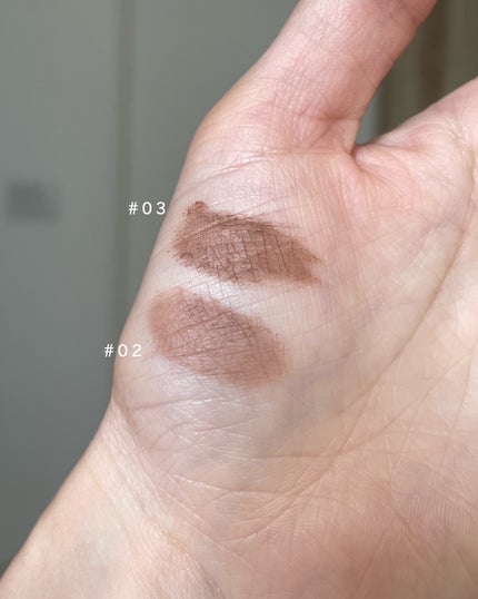 ラカ ピクシーブロウカラ/Laka/眉マスカラを使ったクチコミ(2枚目)