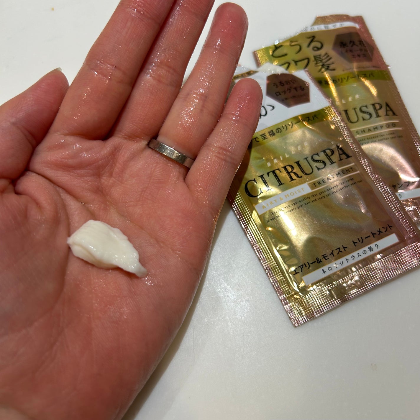 シトラスパ エアリー&モイスト シャンプー/トリートメント/CITRUSPA/市販シャンプーを使ったクチコミ(3枚目)