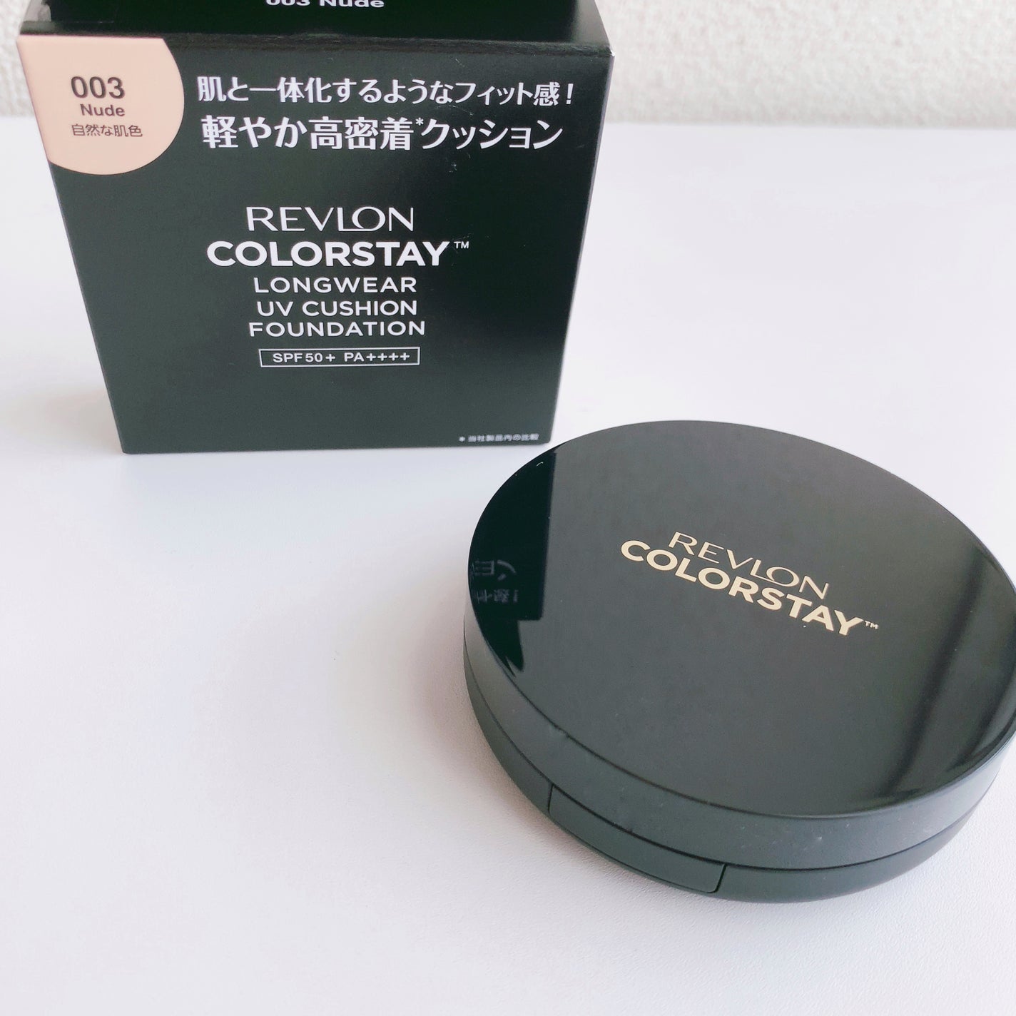 レブロン カラーステイ ロングウェア UV クッション ファンデーション/REVLON/クッションファンデーションを使ったクチコミ(1枚目)