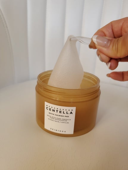 センテラ クイックカーミングパッド/SKIN1004/トナーパッドを使ったクチコミ(1枚目)