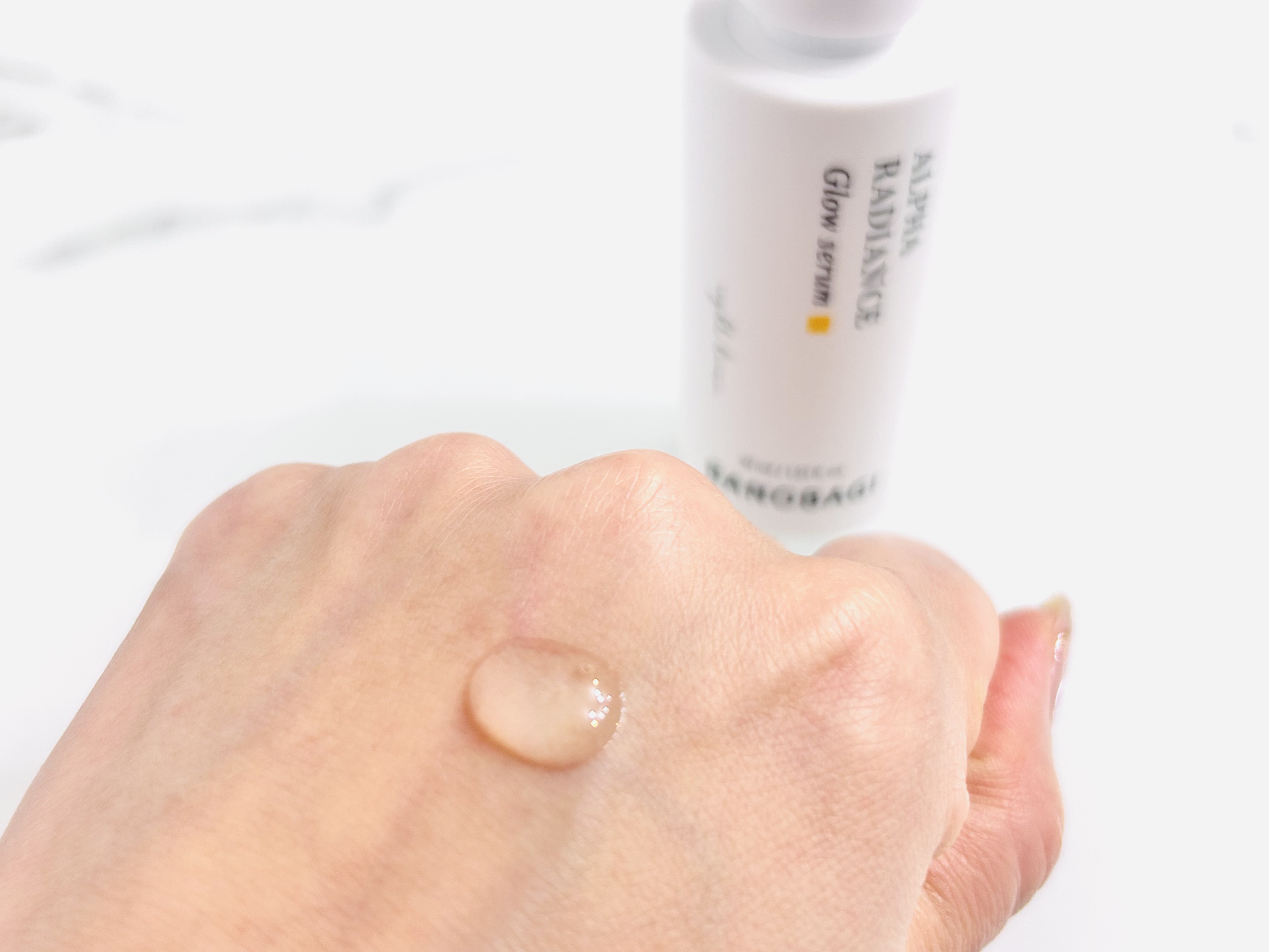 アルファラディアンスグローセラム/BANOBAGI/美容液を使ったクチコミ（3枚目）