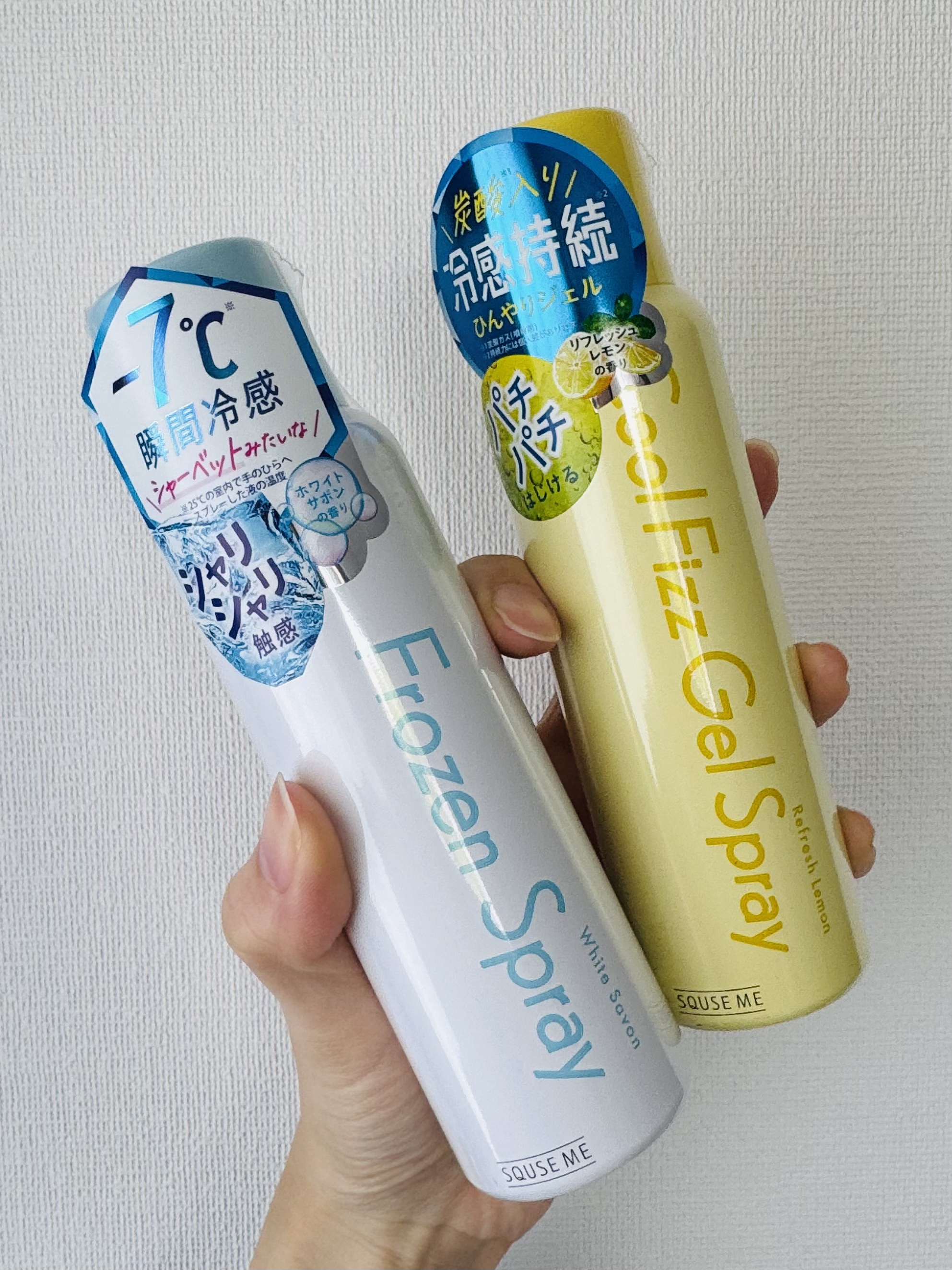 炭酸クールジェルスプレー/スキューズミー/デオドラント・制汗剤を使ったクチコミ（1枚目）