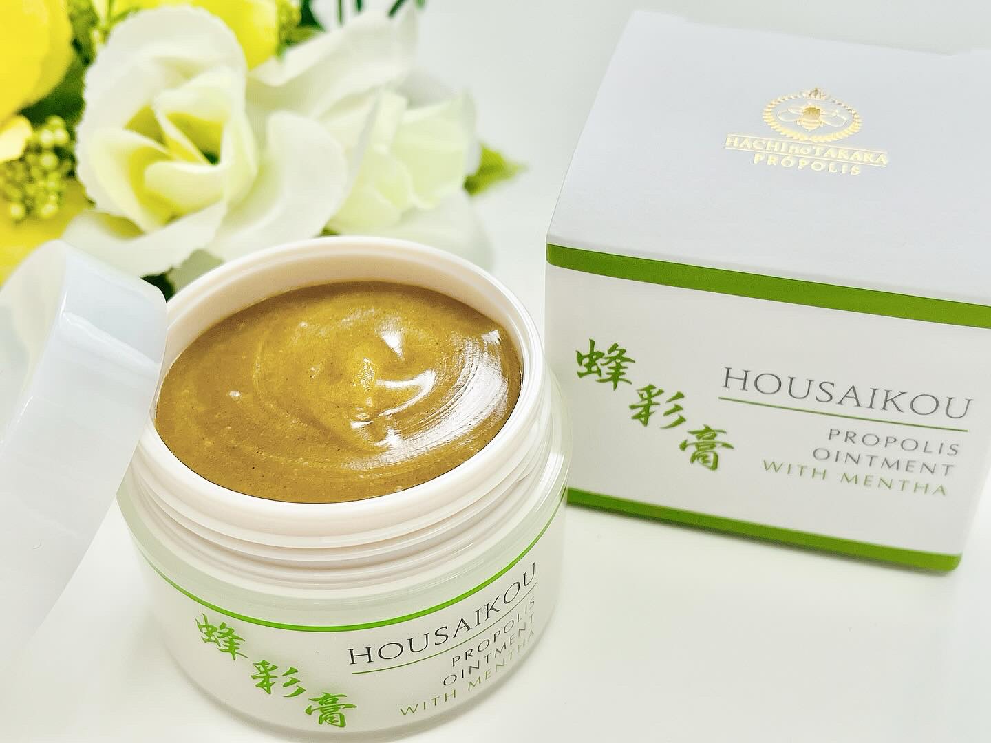 蜂彩膏　ハッカ成分有り/蜂の宝本舗/ボディクリームを使ったクチコミ（2枚目）