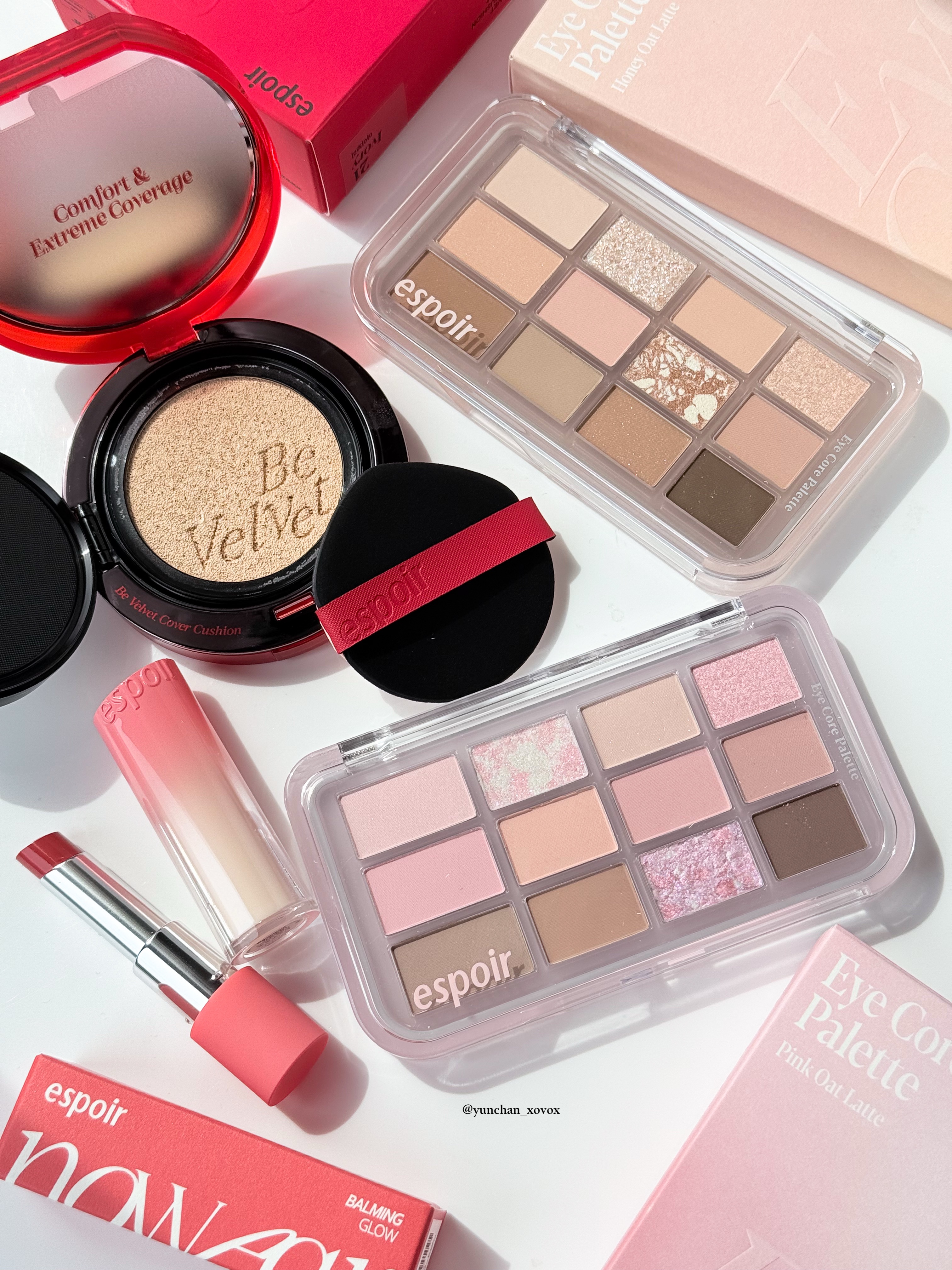 アイコアパレット ピンクオートラテ/espoir/アイシャドウパレットを使ったクチコミ（2枚目）