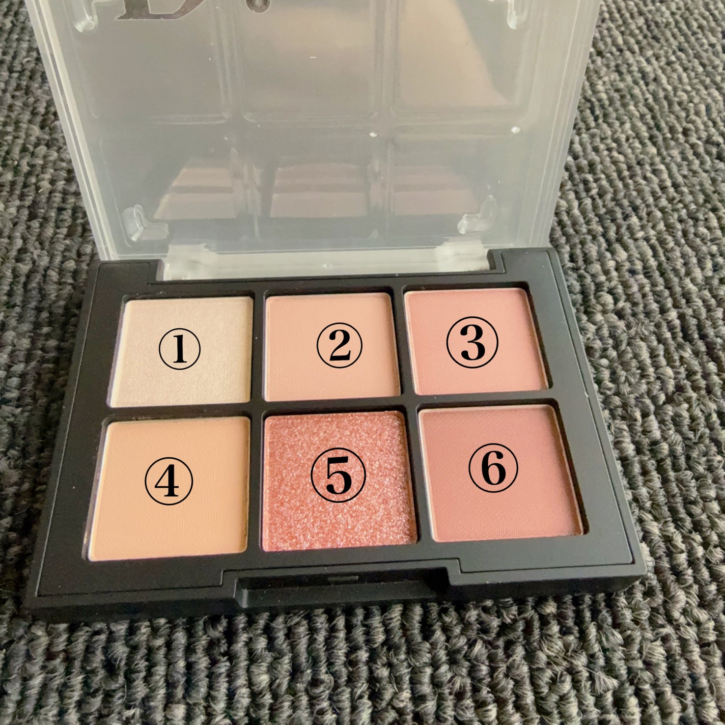 ブラーフィニシュシャドウパレット/Dinto/アイシャドウパレットを使ったクチコミ(3枚目)