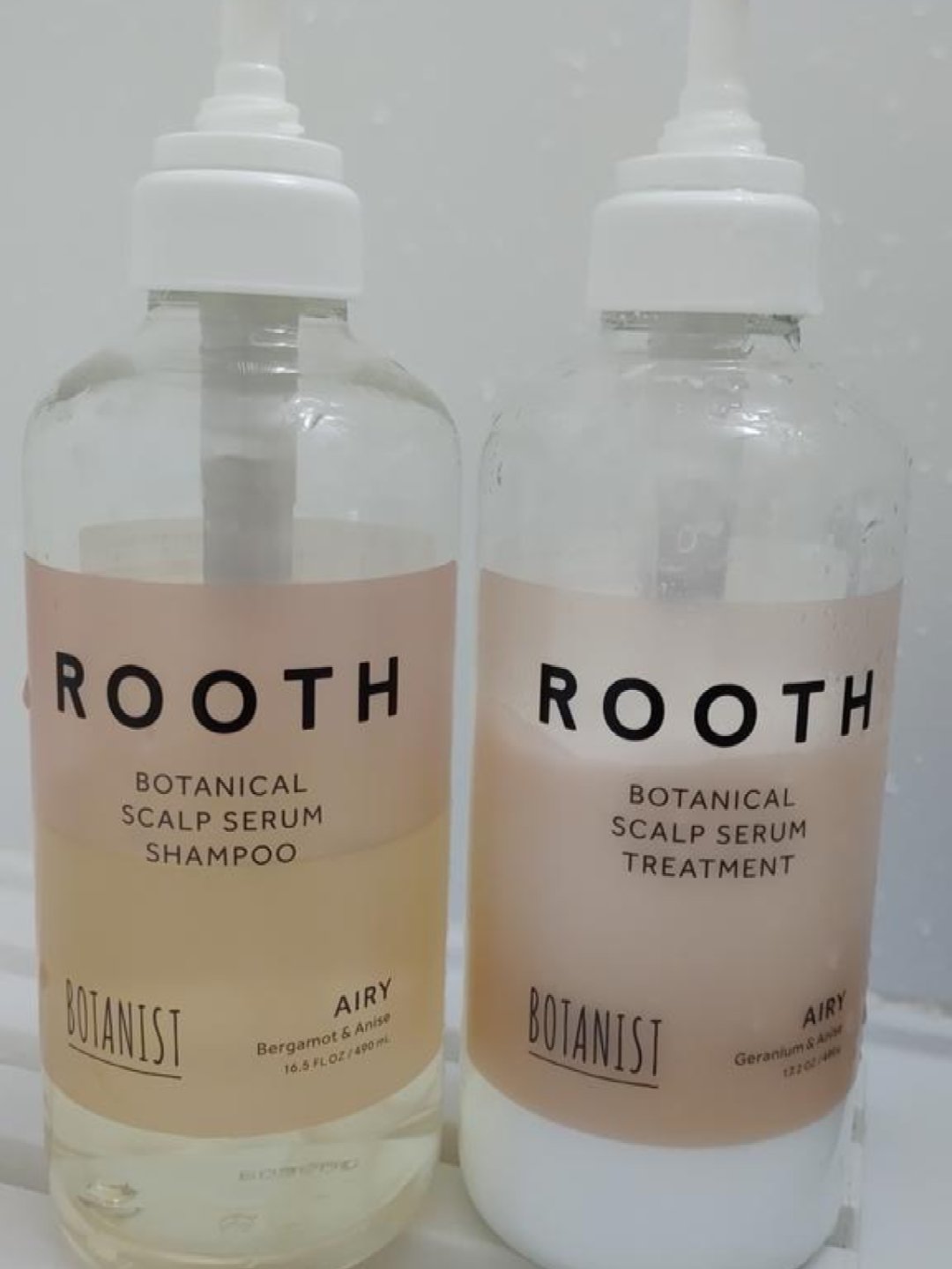 ルース ボタニカルスカルプセラム シャンプー・トリートメント（エアリー）/BOTANIST/市販シャンプーを使ったクチコミ（1枚目）