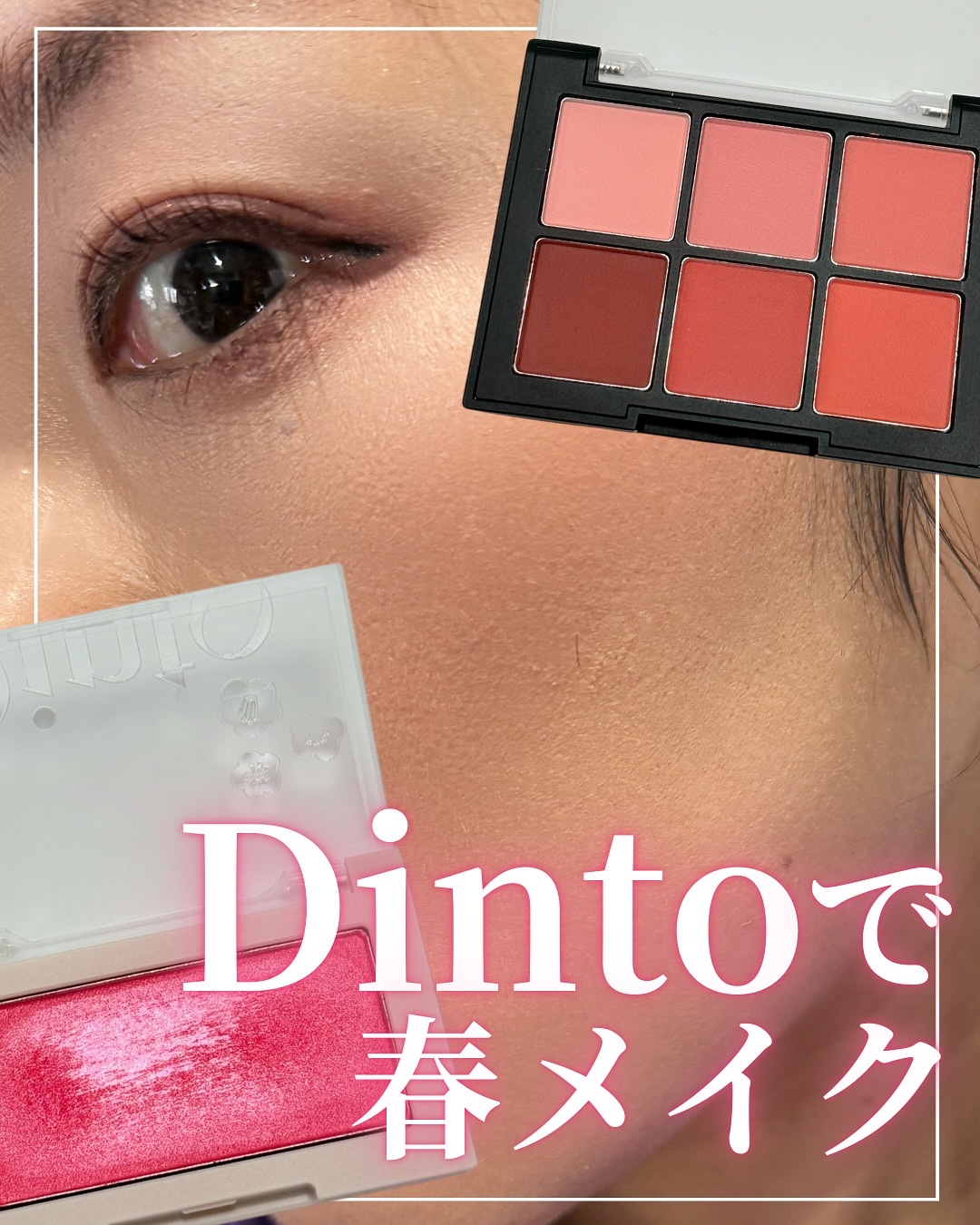 ブラーフィニシュシャドウパレット/Dinto/アイシャドウパレットを使ったクチコミ（1枚目）