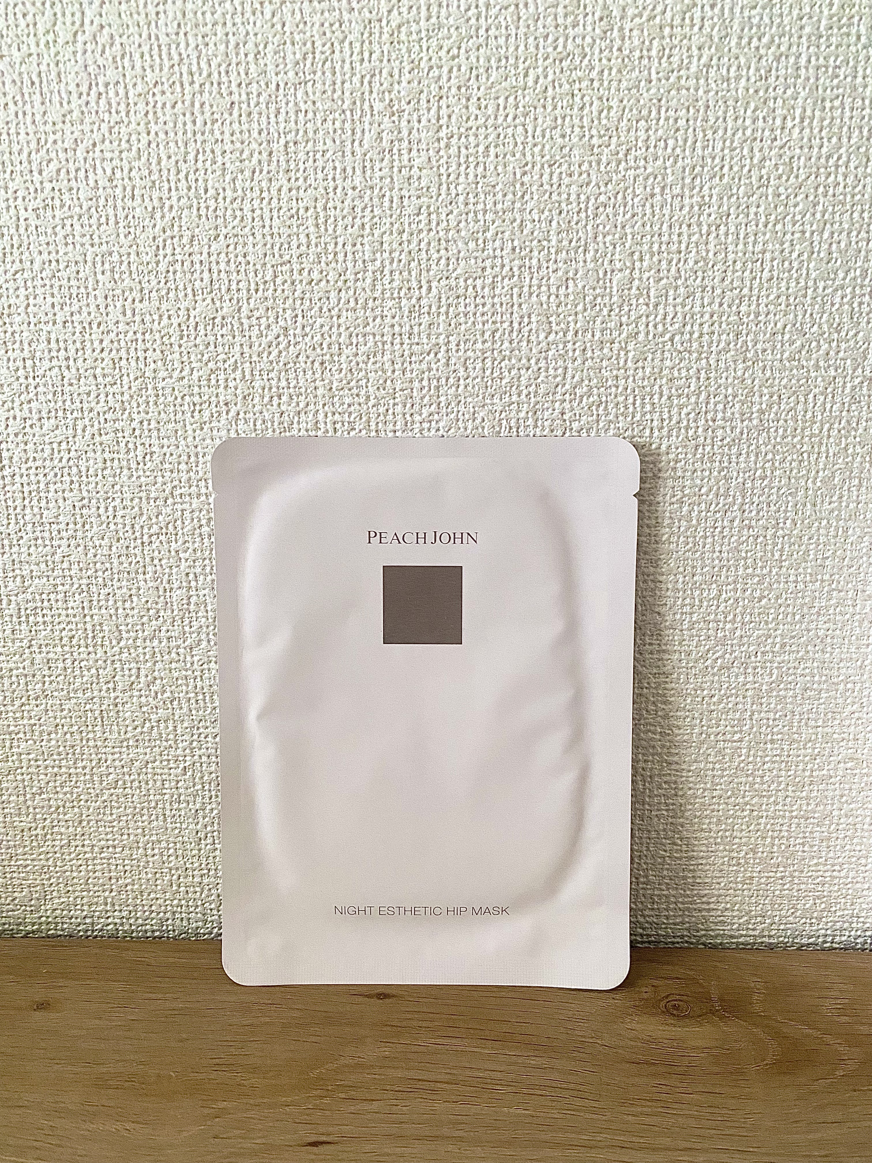 PEACH JOHN ナイトエステヒップマスクのクチコミ「
PEACH JOHN
ナイトエステヒップマスク  ¥660


・ピーチジョンのお尻用のマス.....」（1枚目）