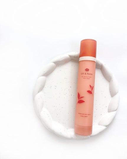 OR プレミアムヘアミルク アールグレイ&キューカンバーの香り/Off&Relax/ヘアミルクを使ったクチコミ(4枚目)