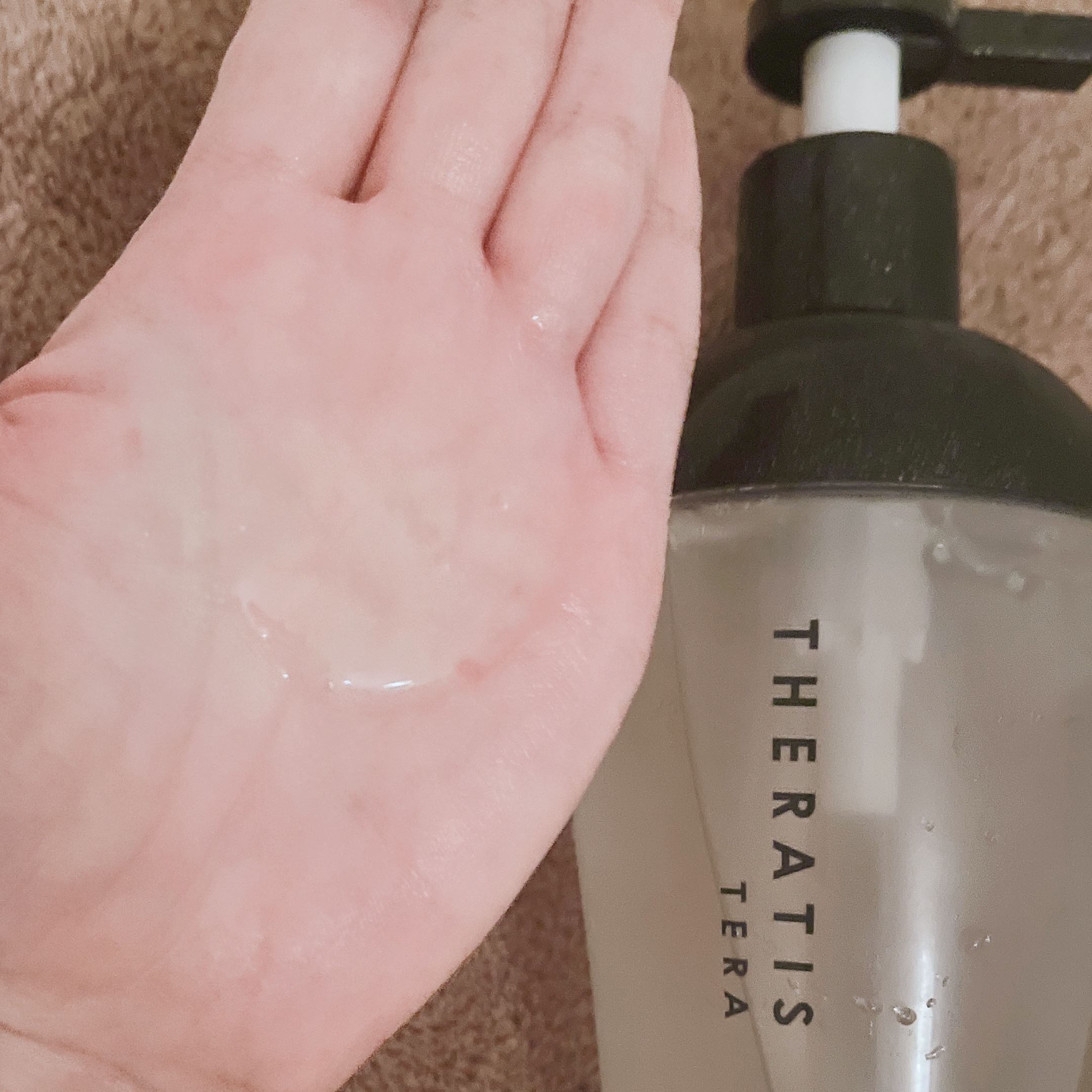 セラティス テラ プレミアム EX ナイト モイスト シャンプー/ヘアトリートメント/THERATIS/市販シャンプーを使ったクチコミ（2枚目）