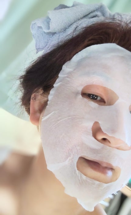 圧縮フェイスマスク/DAISO/シートマスク・パックを使ったクチコミ(3枚目)