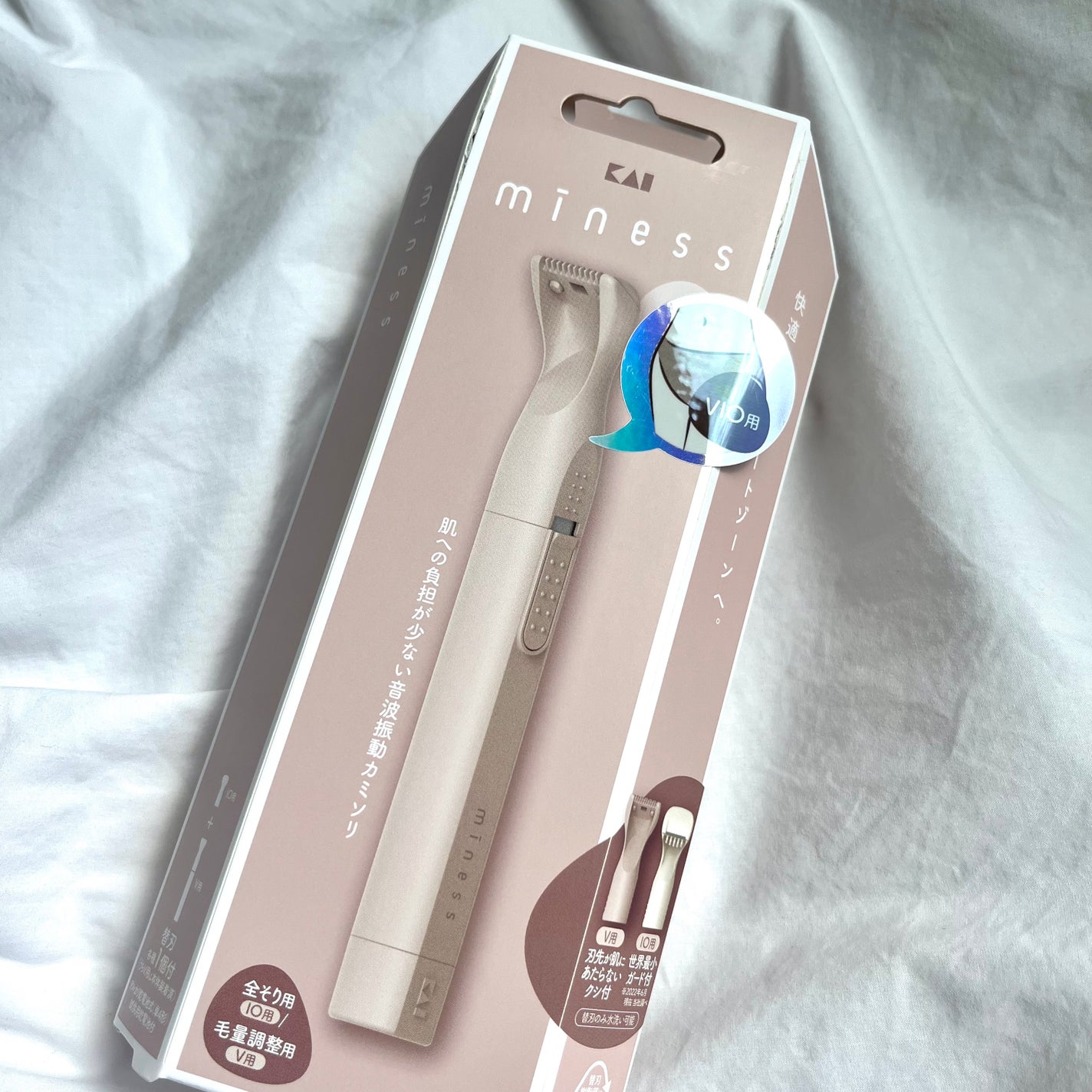 miness VIOデリケートゾーン用カミソリ/貝印/シェーバーを使ったクチコミ(1枚目)