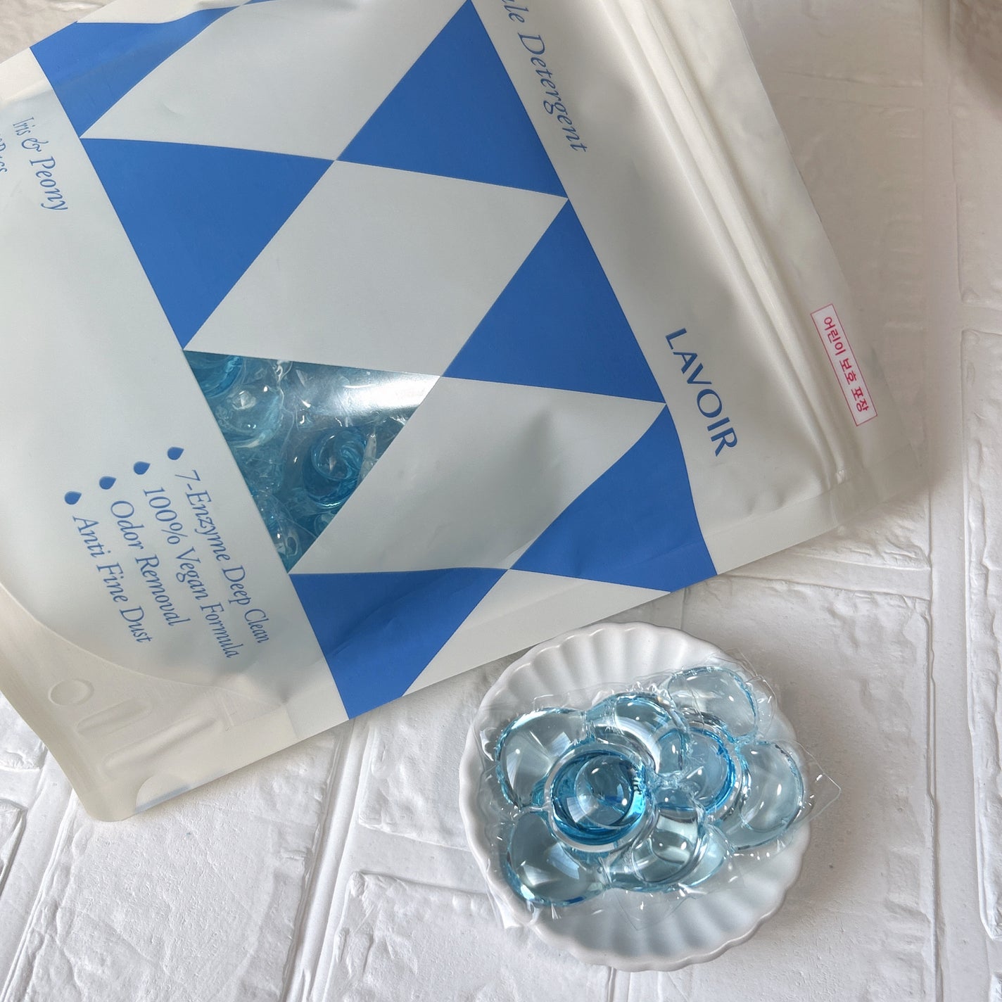 ヴィーガン部屋干しカプセル洗濯洗剤/LAVOIR/洗濯洗剤を使ったクチコミ(7枚目)