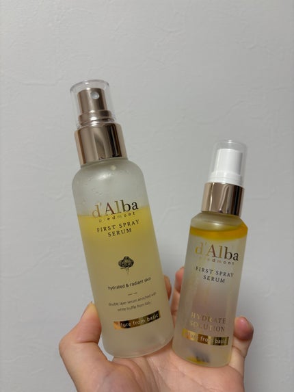 ダルバ ホワイトトリュフファーストスプレーセラム/ダルバ/ミスト状化粧水を使ったクチコミ(1枚目)