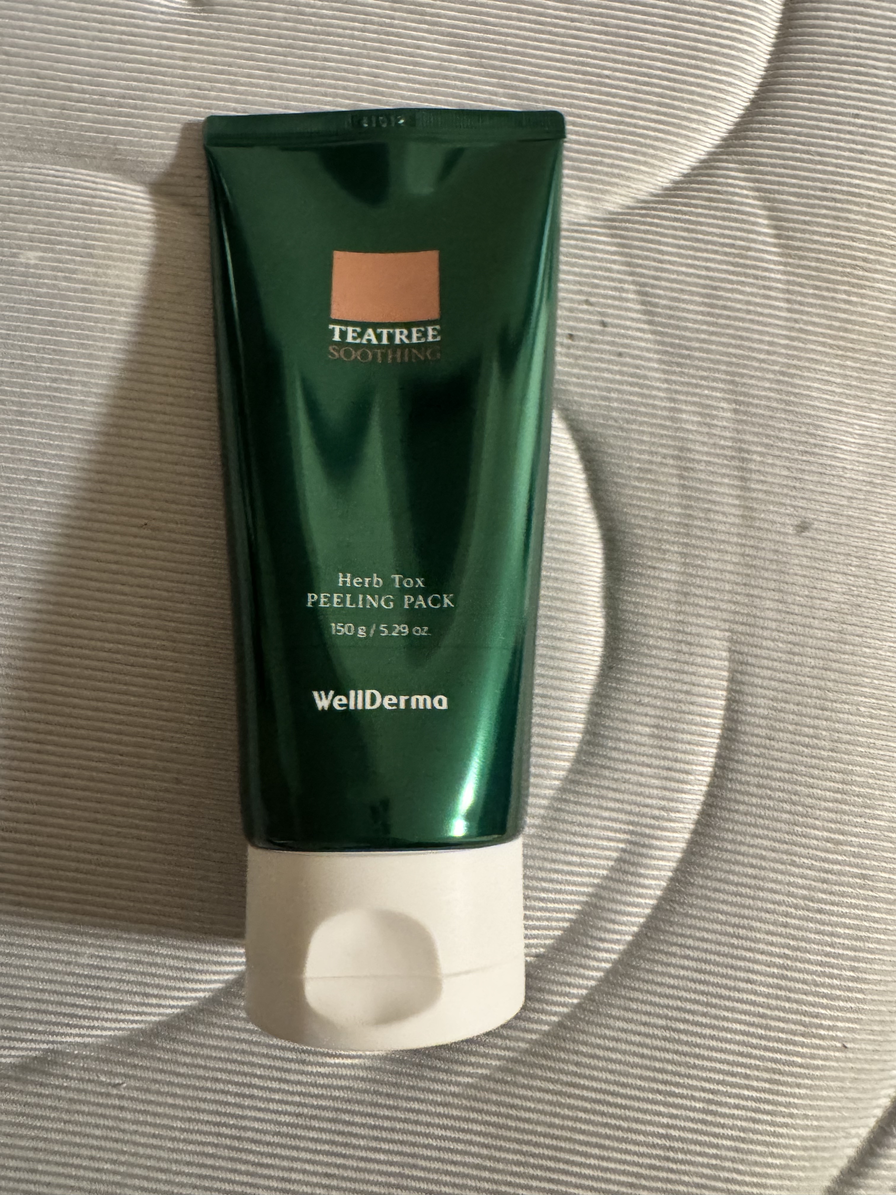ティーツリーハーブピーリングパック/WellDerma/洗い流すパック・マスクを使ったクチコミ（1枚目）