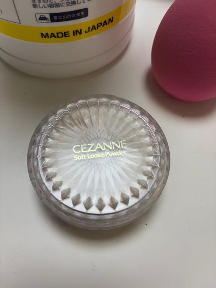 うるふわ仕上げパウダー/CEZANNE/ルースパウダーを使ったクチコミ(1枚目)