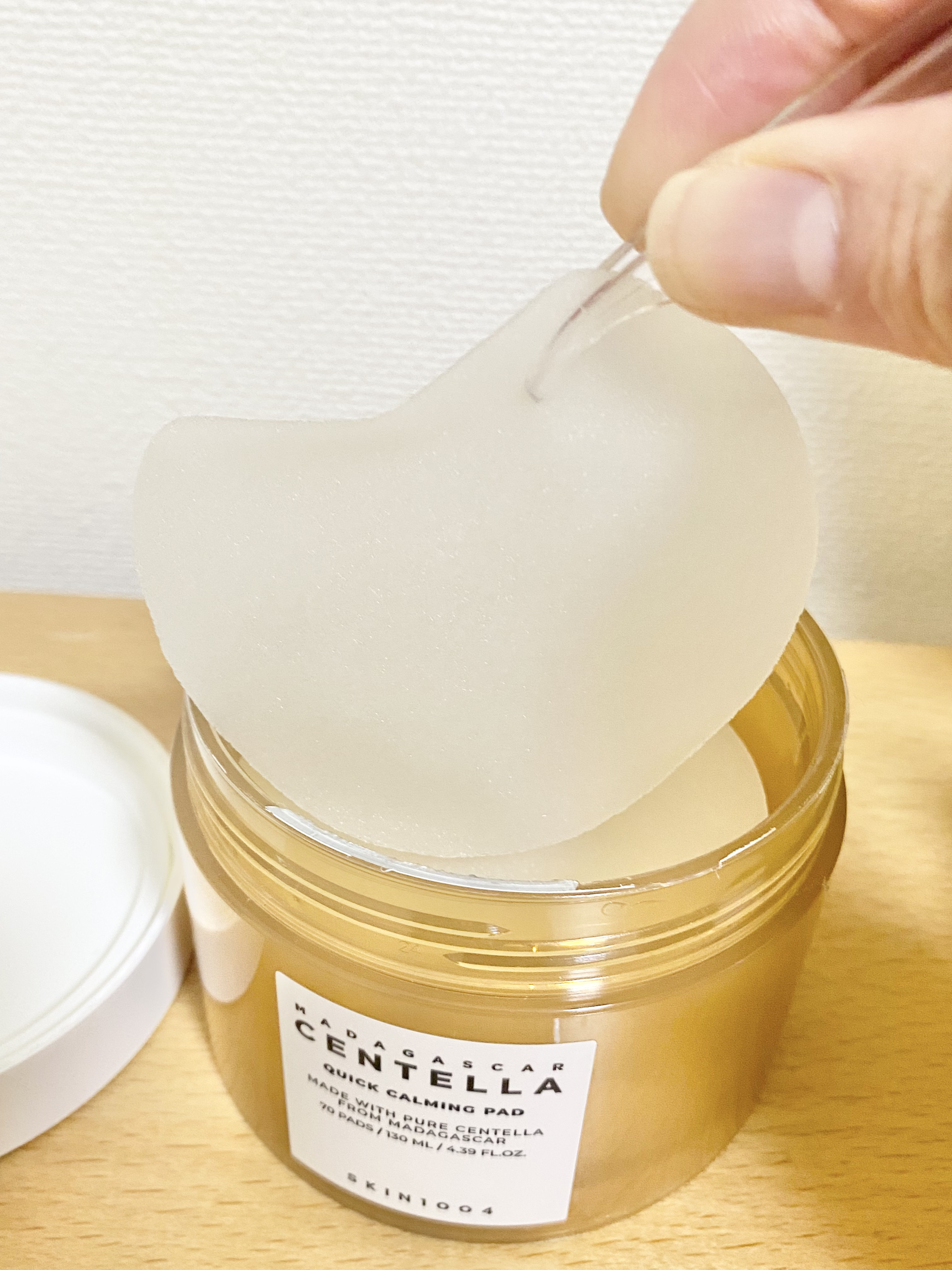 センテラ クイックカーミングパッド/SKIN1004/トナーパッドを使ったクチコミ（1枚目）