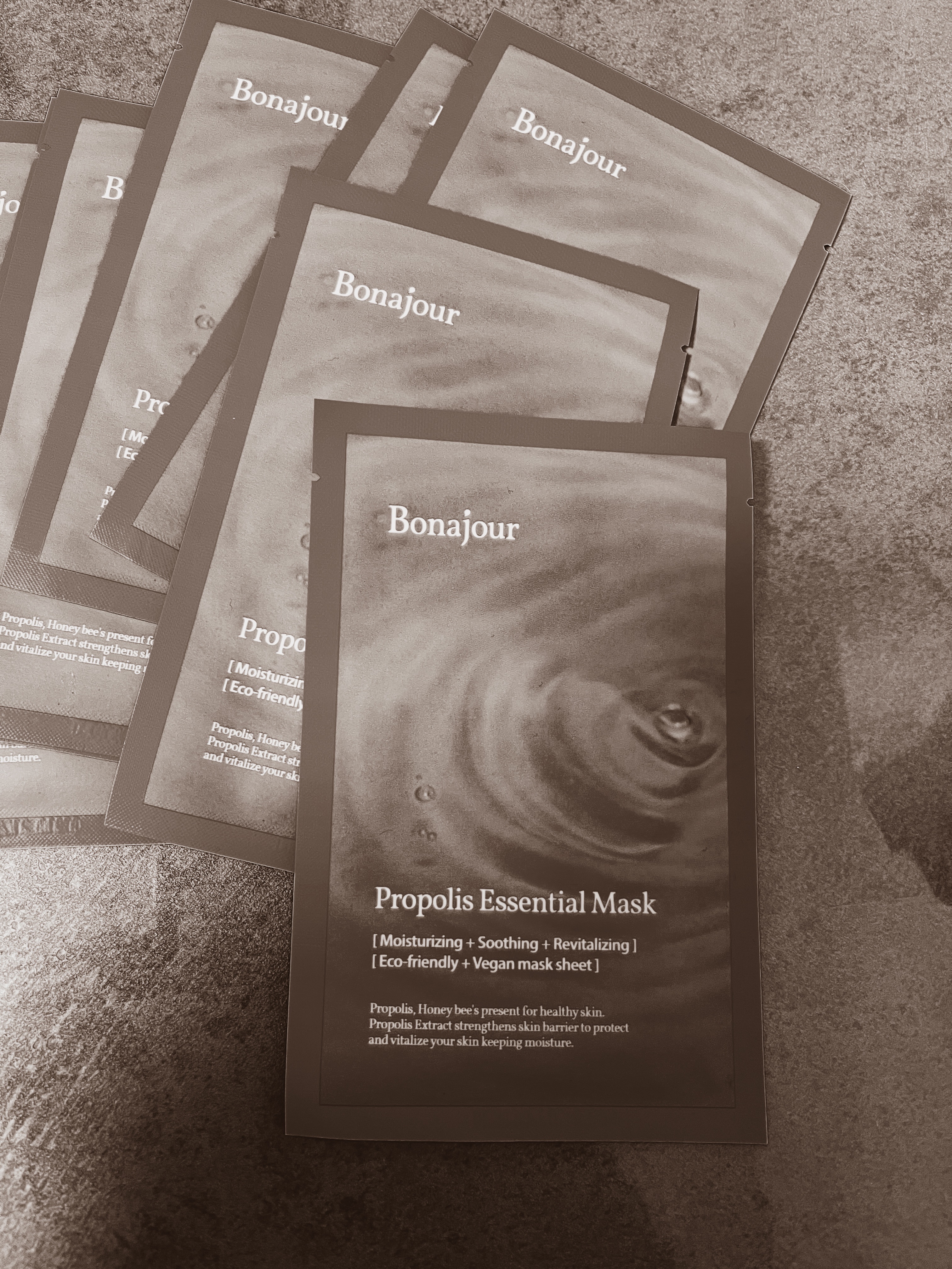 プロポリスエッセンシャルマスク/Bonajour/シートマスク・パックを使ったクチコミ（1枚目）