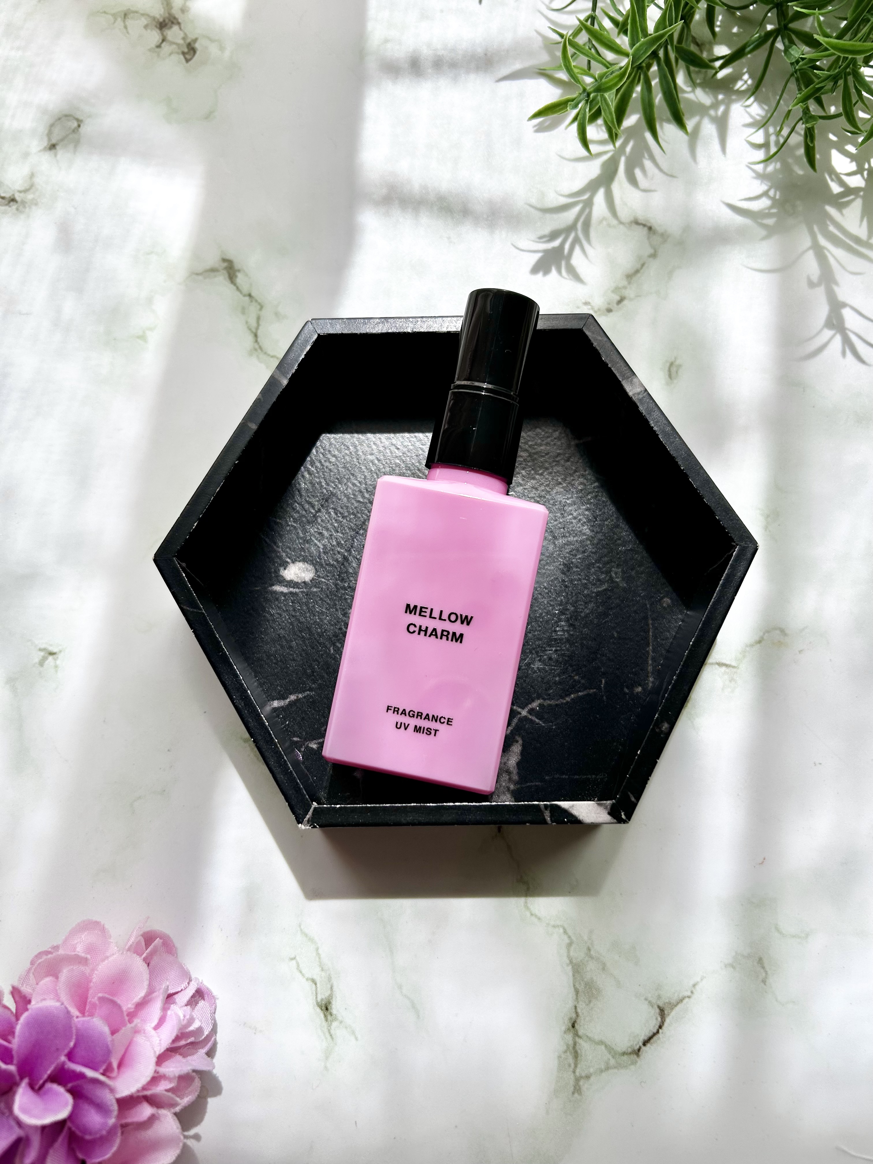 メロウチャーム フレグランスUVミスト ラッキーピンクフラワー/MELLOW CHARM/香水(その他)を使ったクチコミ（1枚目）