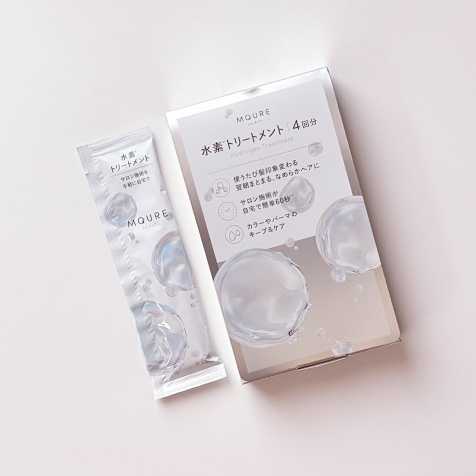 MQURE 水素※1トリートメント/MQURE/洗い流すヘアトリートメントを使ったクチコミ(1枚目)