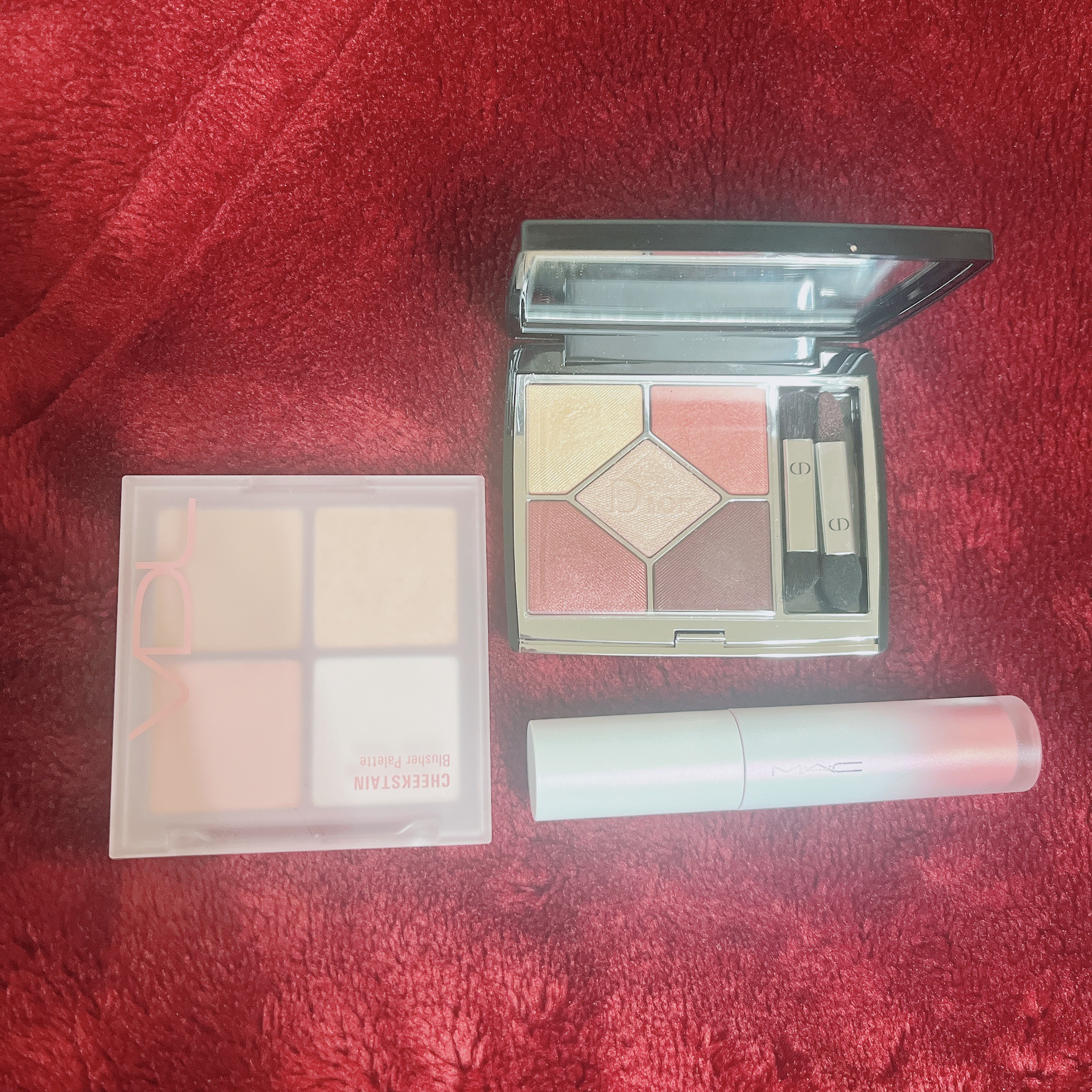 ストロボ ビーム リキッド ブラッシュ アイス グリーム/M・A・C/リキッドチークを使ったクチコミ（2枚目）