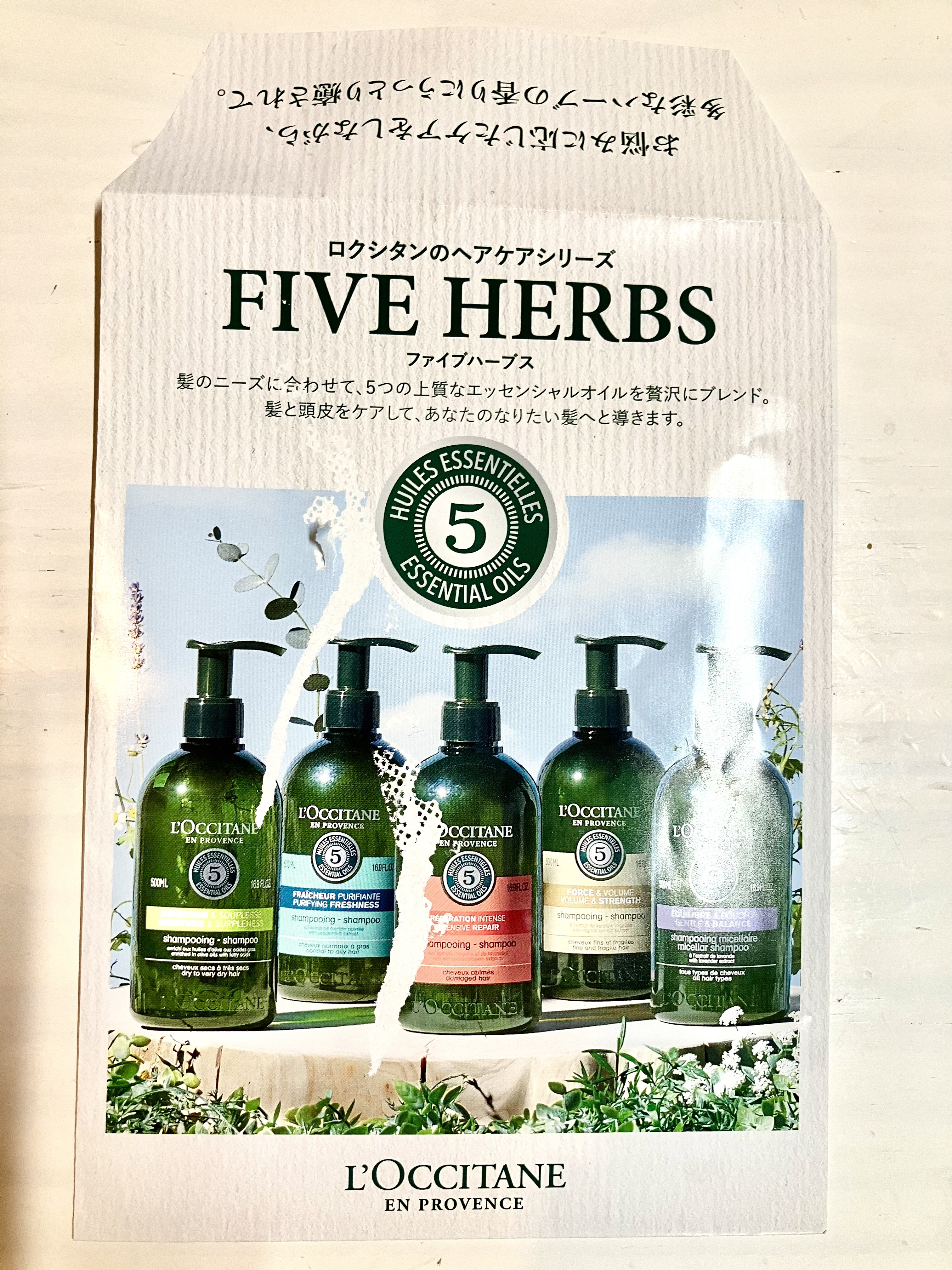 リペアリングシャンプー/L'OCCITANE/市販シャンプーを使ったクチコミ（3枚目）