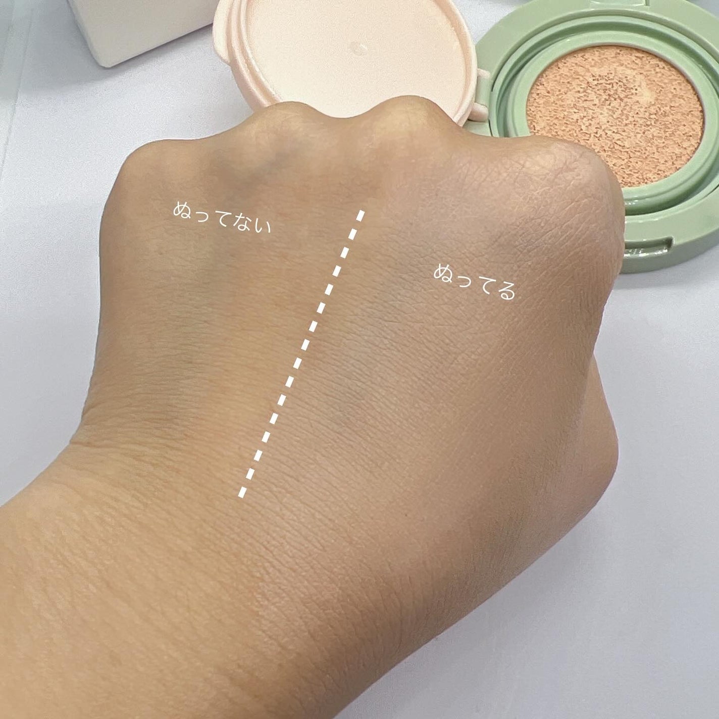 ジヴェルニー 密着カバークッション/GIVERNY/クッションファンデーションを使ったクチコミ(6枚目)