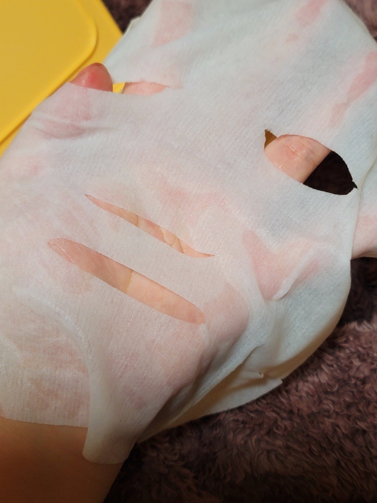 サボリーノ メガショット 朝用ツヤピールマスク CC/サボリーノ/シートマスク・パックを使ったクチコミ(1枚目)