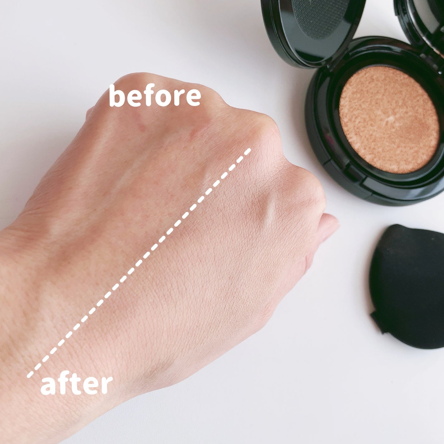 レブロン カラーステイ ロングウェア UV クッション ファンデーション/REVLON/クッションファンデーションを使ったクチコミ(4枚目)