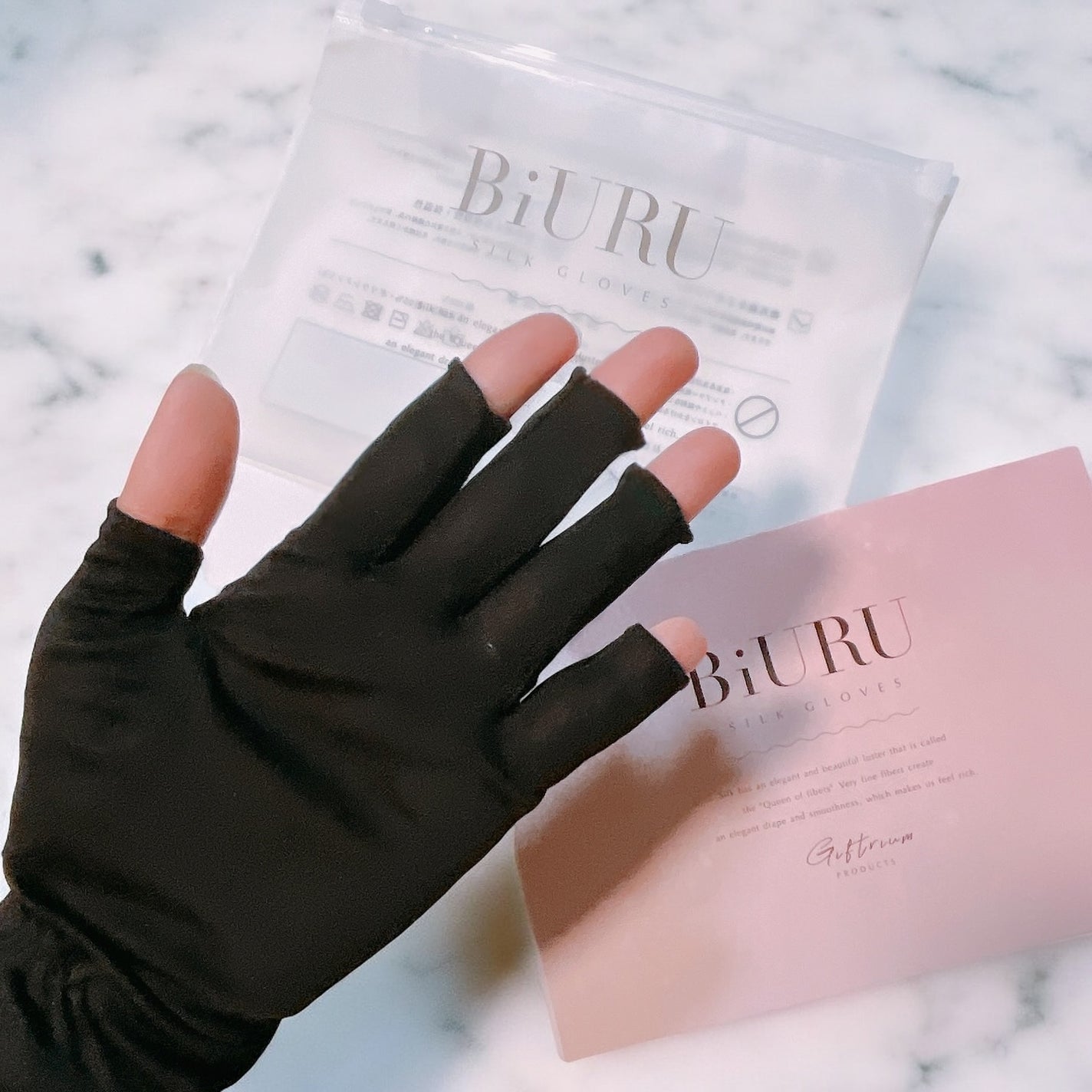 シルク手袋/BiURU/その他を使ったクチコミ(5枚目)