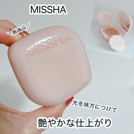 ミシャ グロウ クッション ファンデーション(ルミナスカバー)/MISSHA/クッションファンデーションを使ったクチコミ(1枚目)
