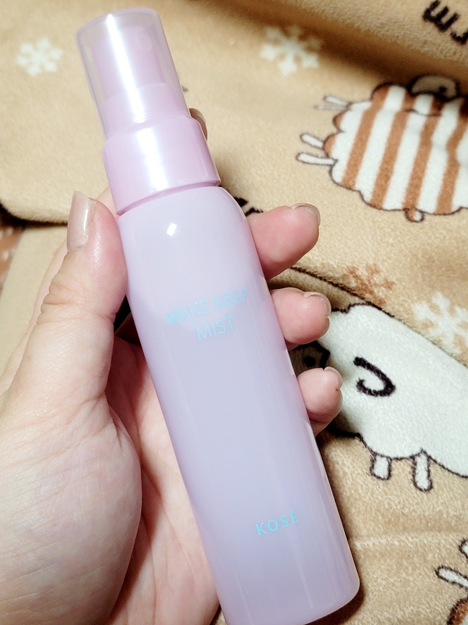 メイク キープ ミスト EX + 桜チェリー/コーセーコスメニエンス/ミスト状化粧水を使ったクチコミ（1枚目）