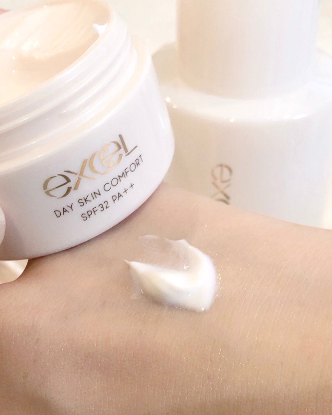 デイスキンコンフォート/excel/フェイスクリームを使ったクチコミ(5枚目)