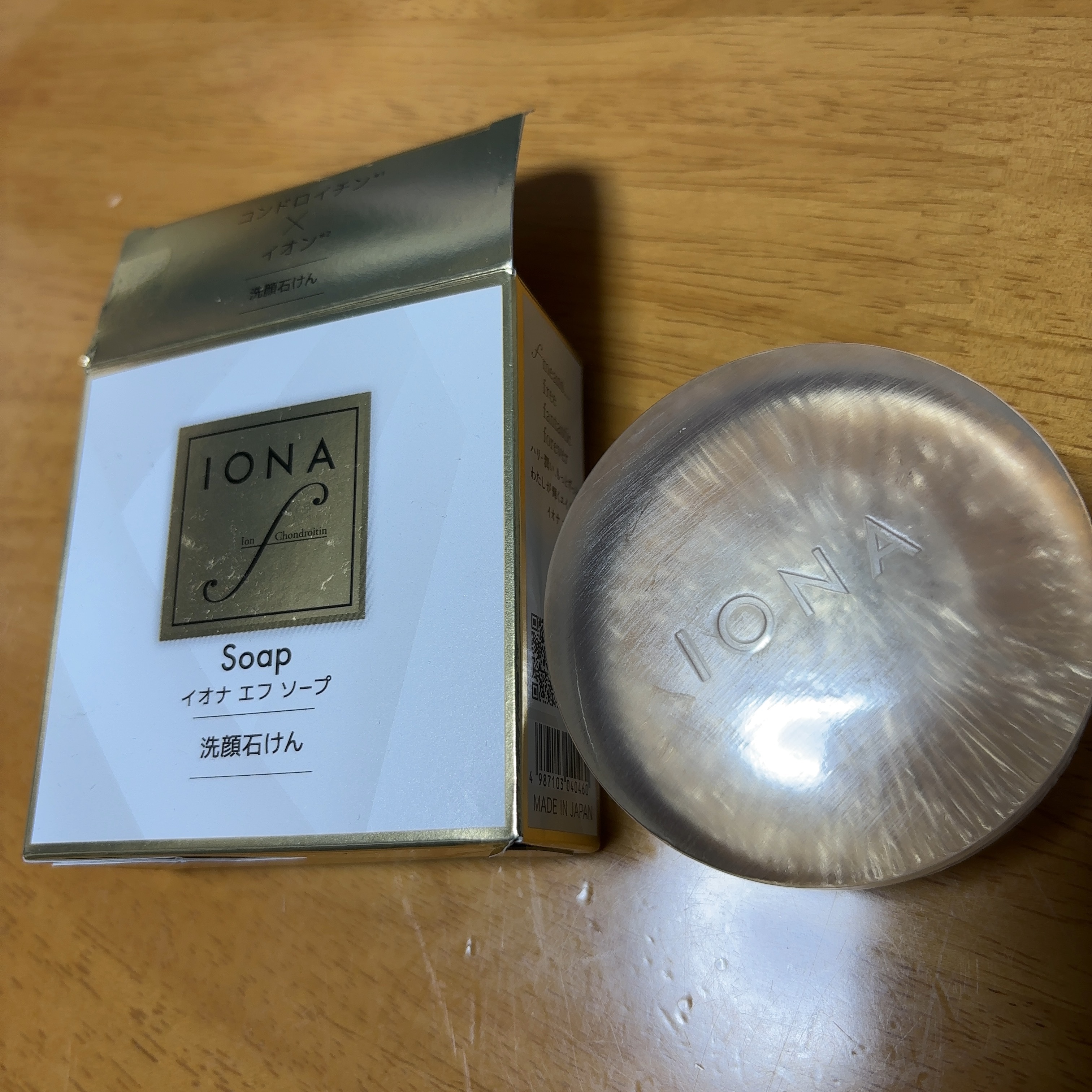 ソープ/イオナ エフ/洗顔石鹸を使ったクチコミ（1枚目）