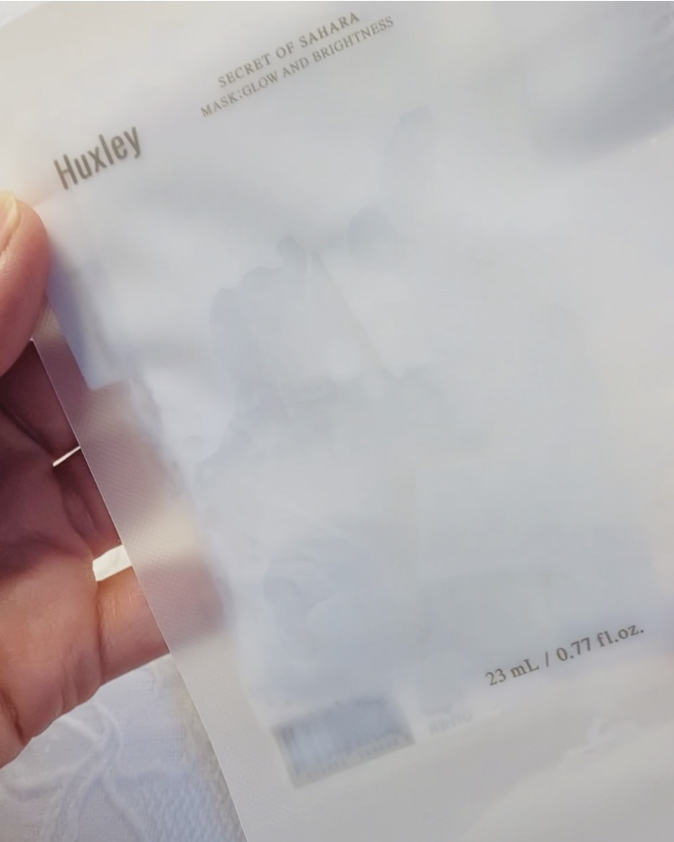 マスク; グローアンドブライトネス/Huxley/シートマスク・パックを使ったクチコミ（3枚目）