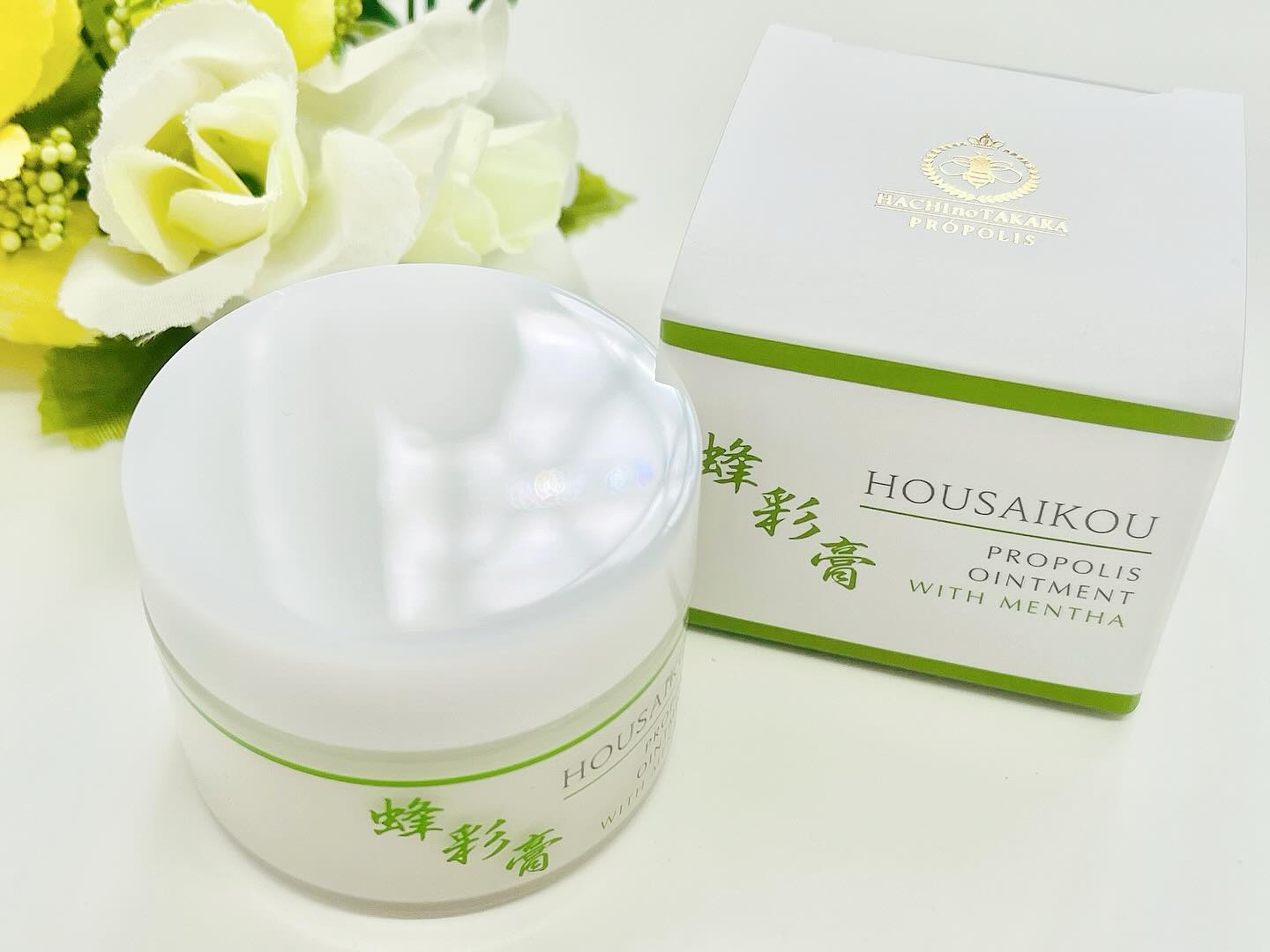 蜂彩膏　ハッカ成分有り/蜂の宝本舗/ボディクリームを使ったクチコミ（1枚目）
