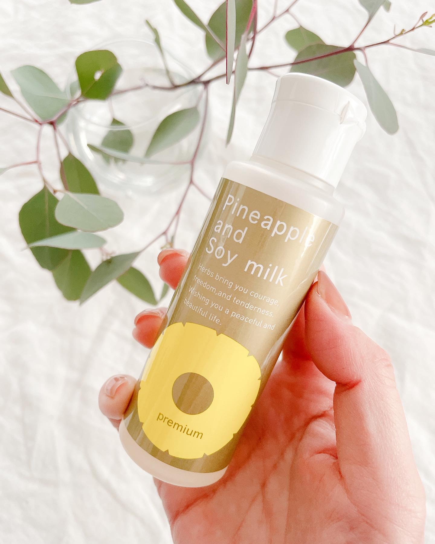 パイナップル豆乳ローションプレミアム/鈴木ハーブ研究所/ボディローションを使ったクチコミ（1枚目）