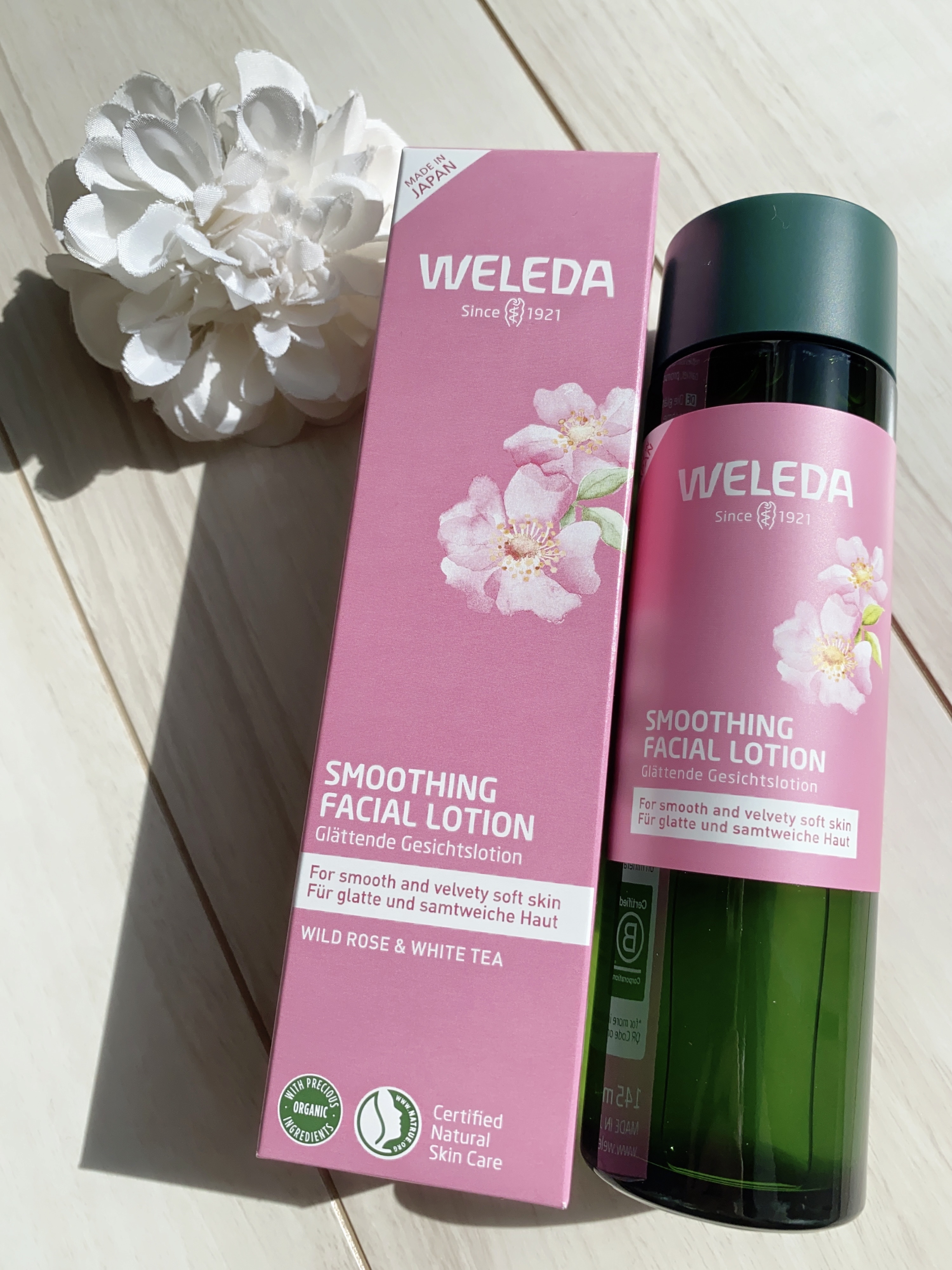 ワイルドローズ スムージングローション/WELEDA/化粧水を使ったクチコミ（3枚目）