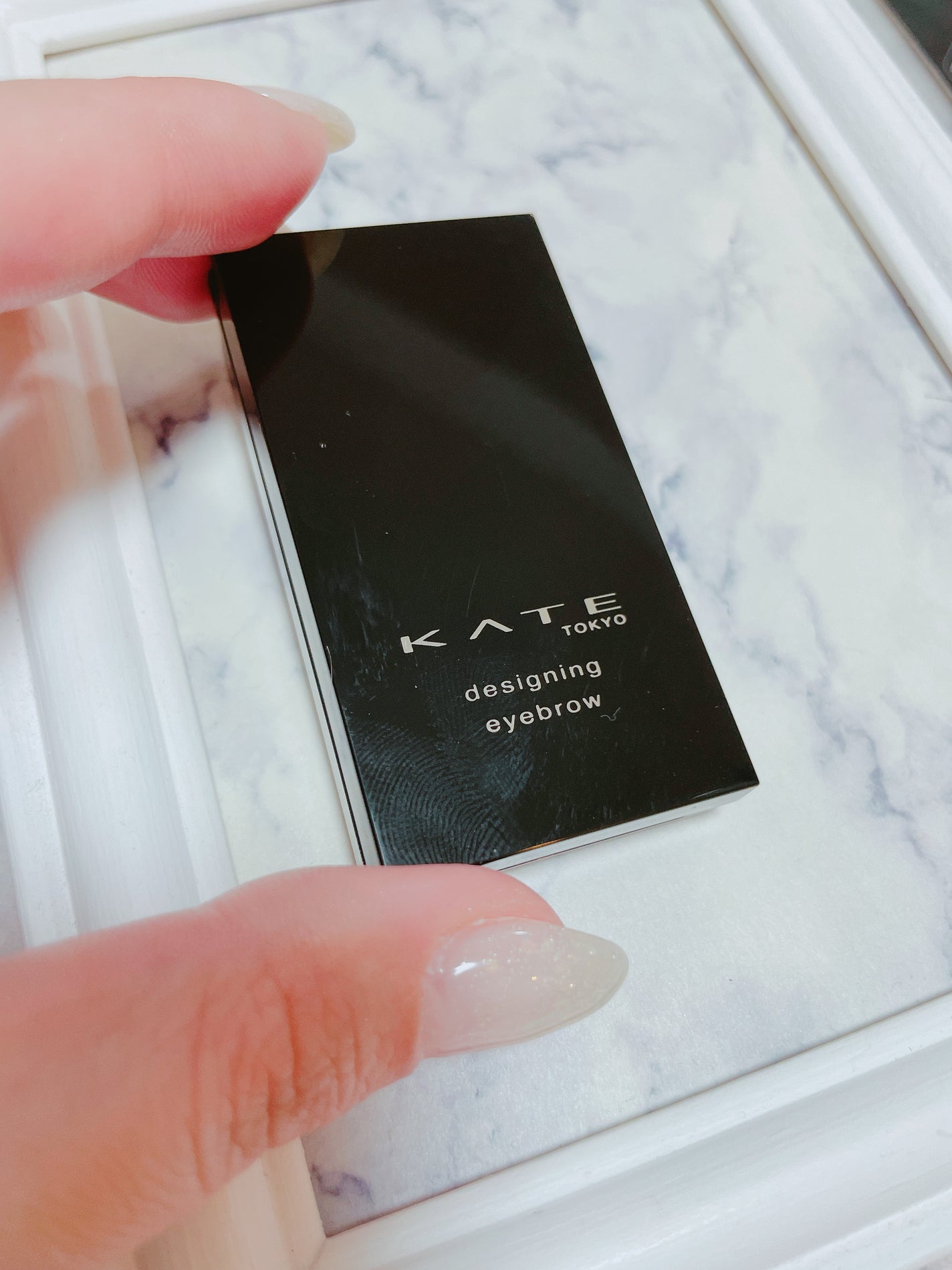 ケイト デザイニングアイブロウ3D/KATE/パウダーアイブロウを使ったクチコミ(7枚目)