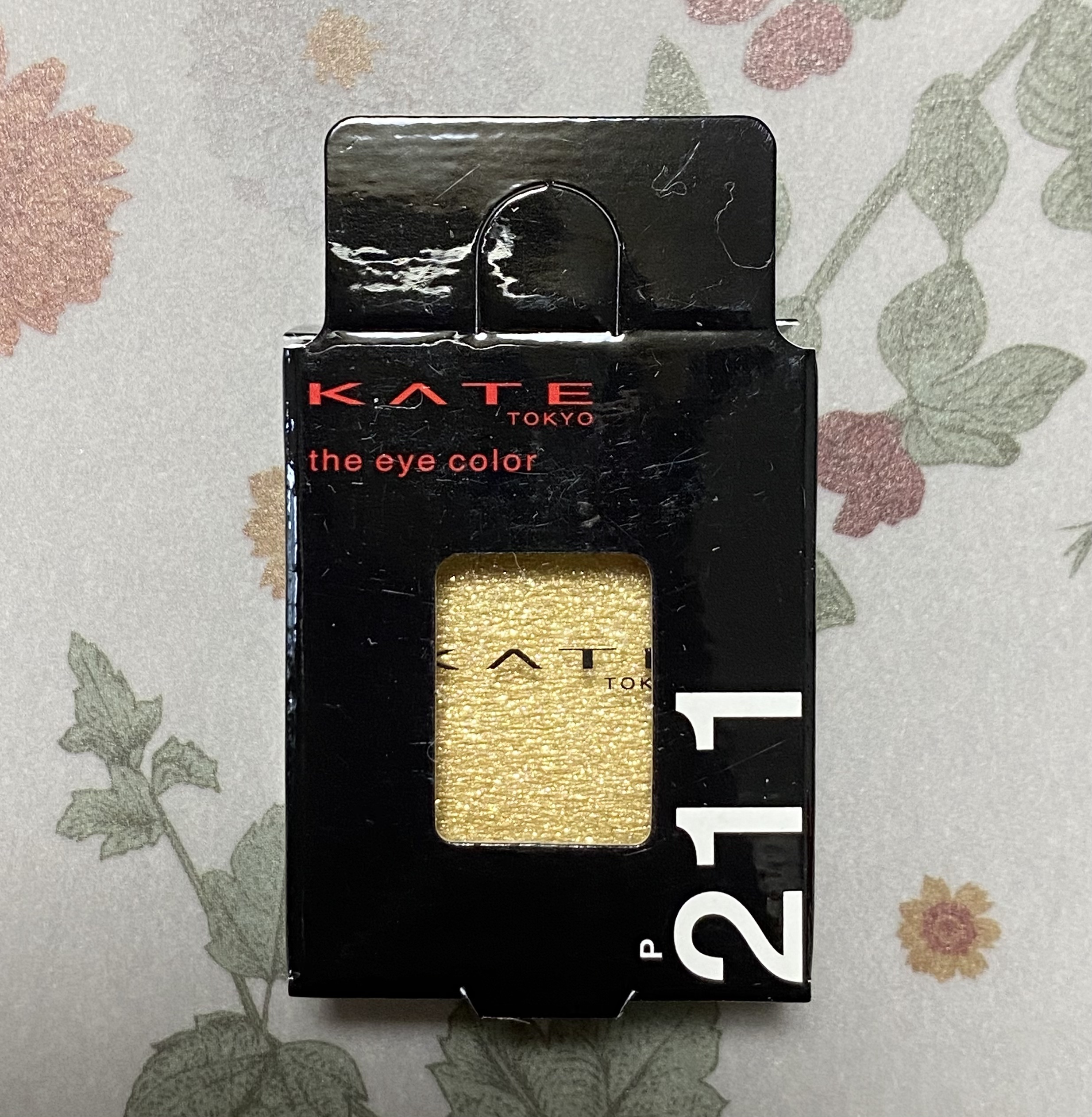 ケイト ザ アイカラー Ｐ211（Web限定）/KATE/単色アイシャドウを使ったクチコミ（1枚目）