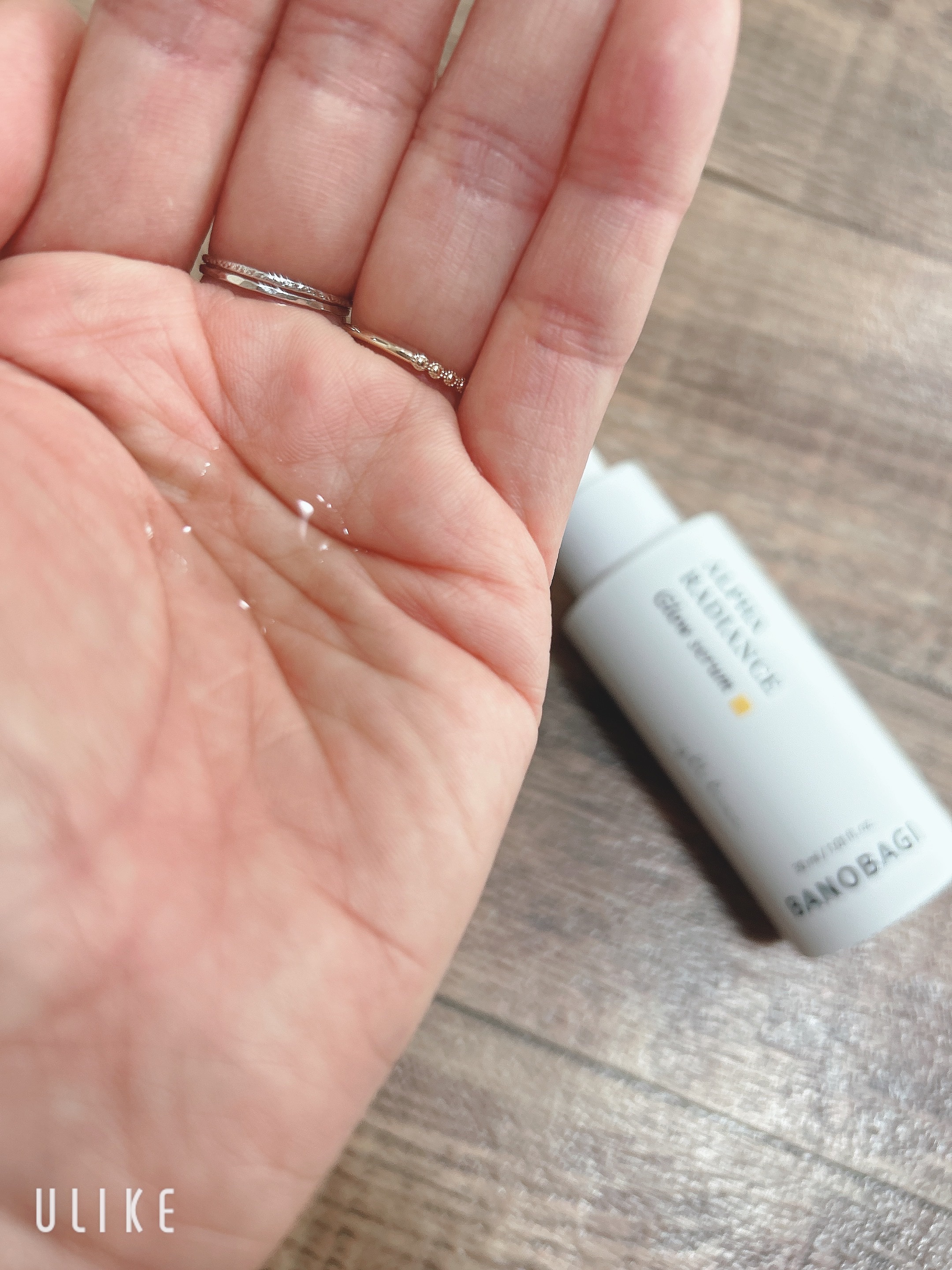 アルファラディアンスグローセラム/BANOBAGI/美容液を使ったクチコミ（3枚目）