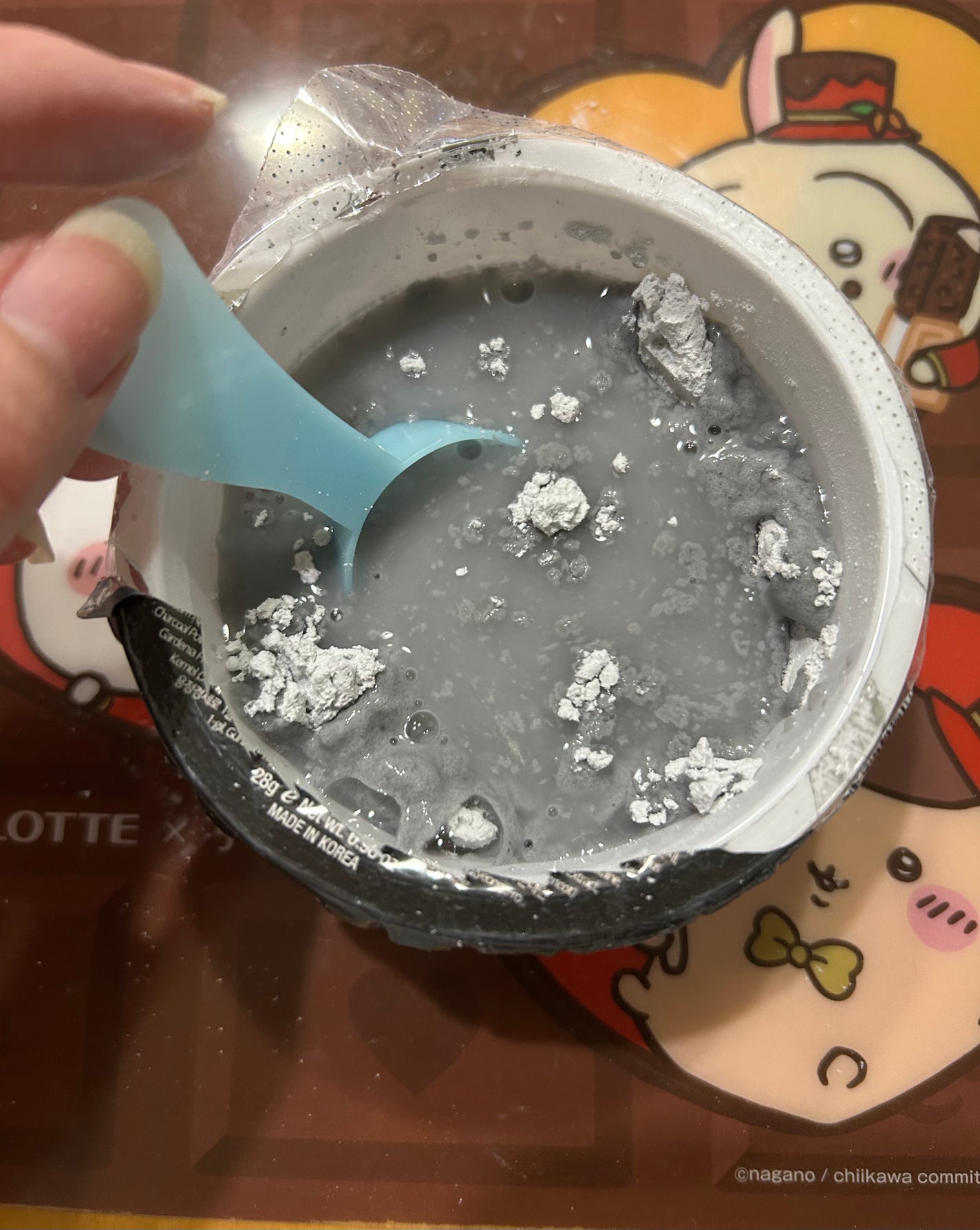 モデリングカップパック チャコール/LINDSAY/洗い流すパック・マスクを使ったクチコミ(5枚目)