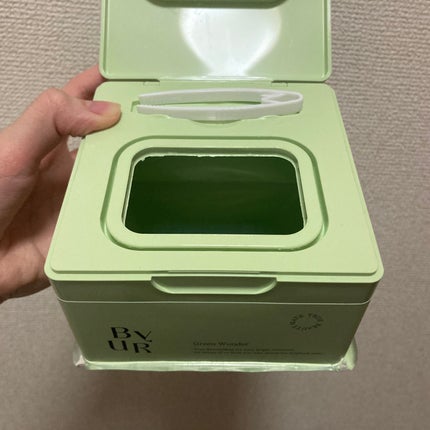 バイユア スージンググリーン デイリーアクアセラムマスク/ByUR/シートマスク・パックを使ったクチコミ(2枚目)