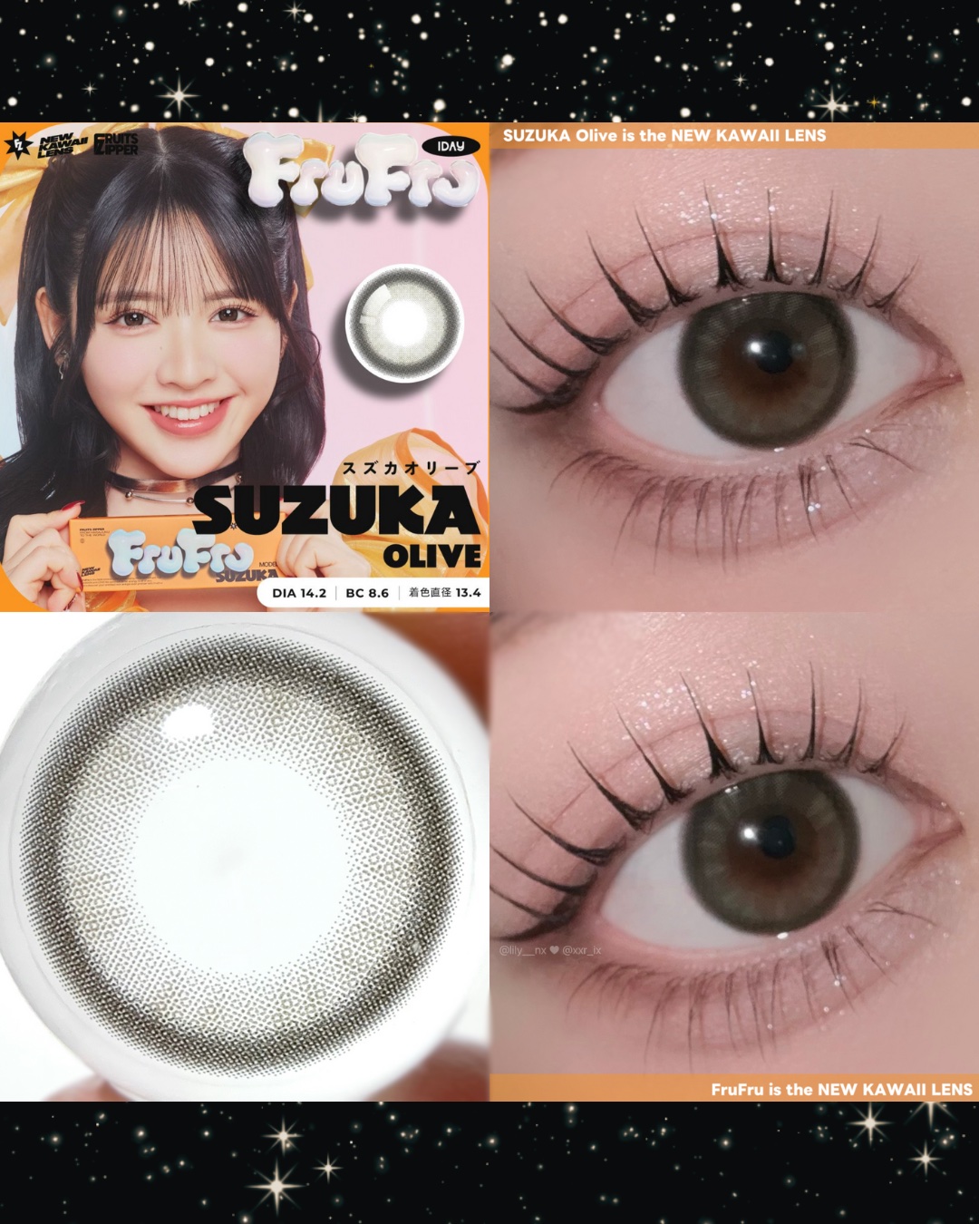 FruFru 1day/FruFru/ワンデー（１DAY）カラコンを使ったクチコミ（3枚目）