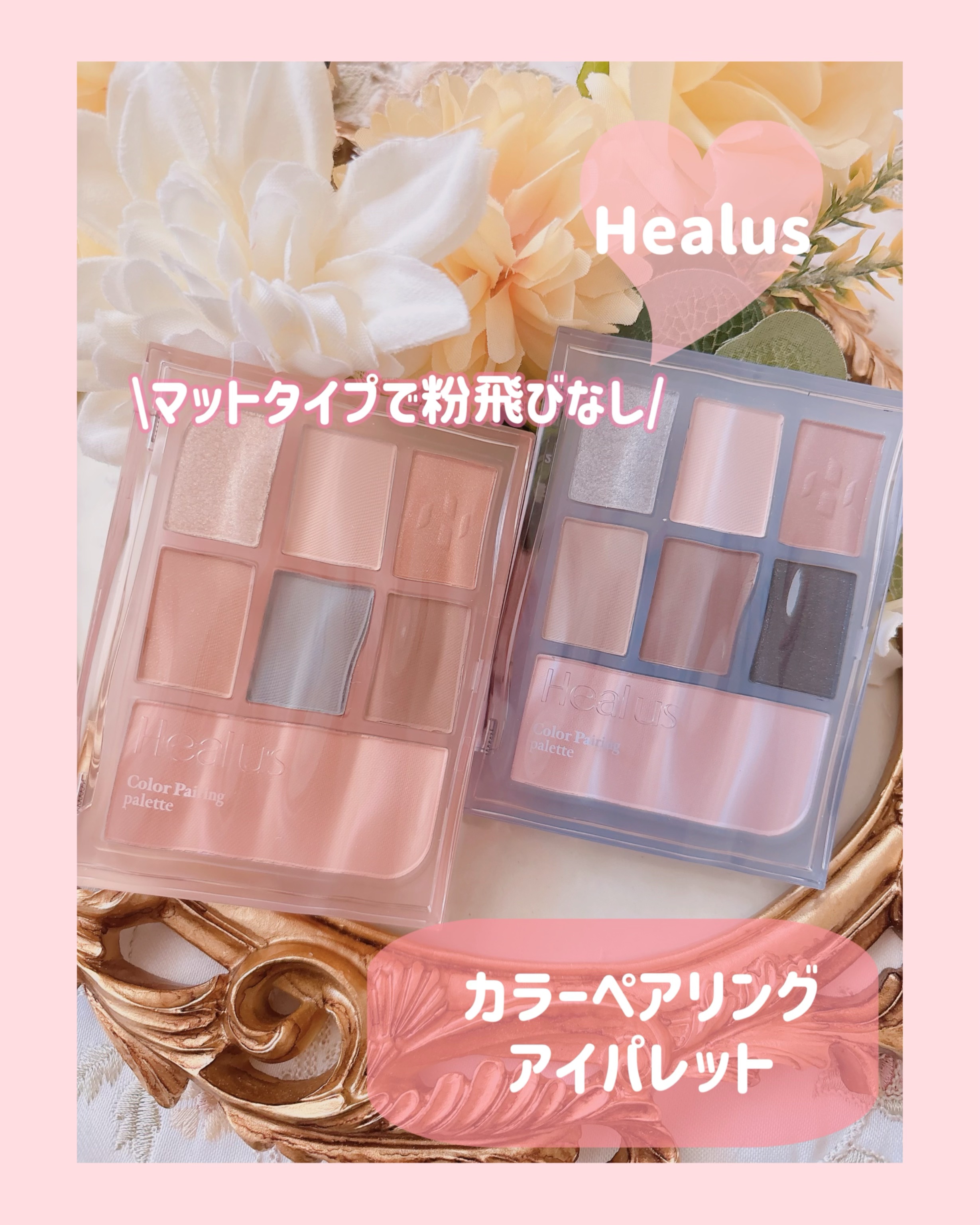 アイシャドウパレット/Healus/アイシャドウパレットを使ったクチコミ（1枚目）