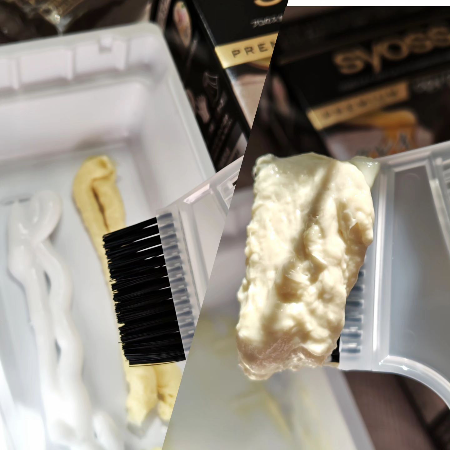 クレイクリーム/サイオス/ヘアカラーを使ったクチコミ（2枚目）