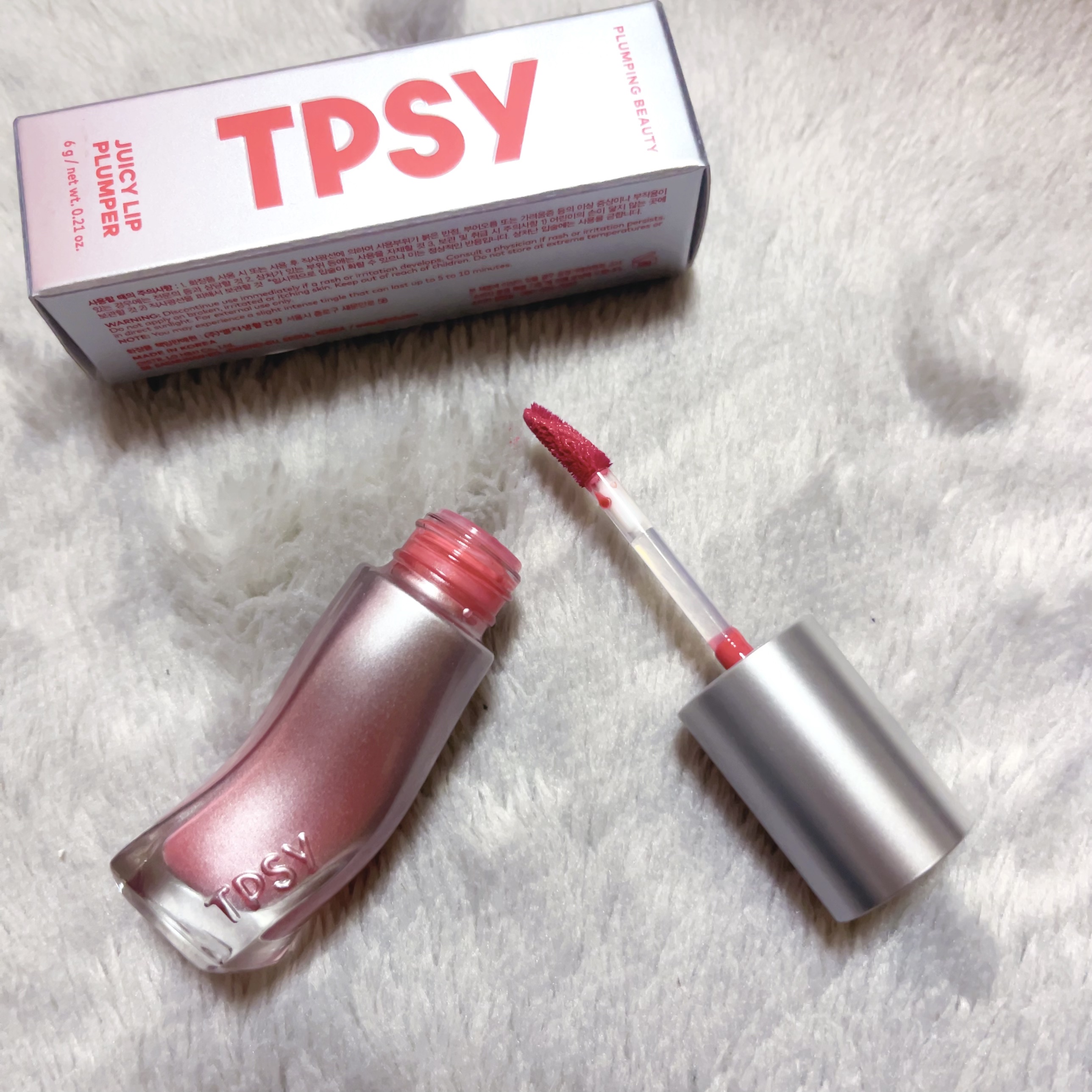 ジューシーリッププランパー6g/TPSY/リッププランパーを使ったクチコミ（2枚目）