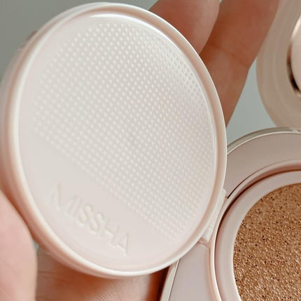 ミシャ グロウ クッション ファンデーション(ルミナスカバー)/MISSHA/クッションファンデーションを使ったクチコミ(5枚目)