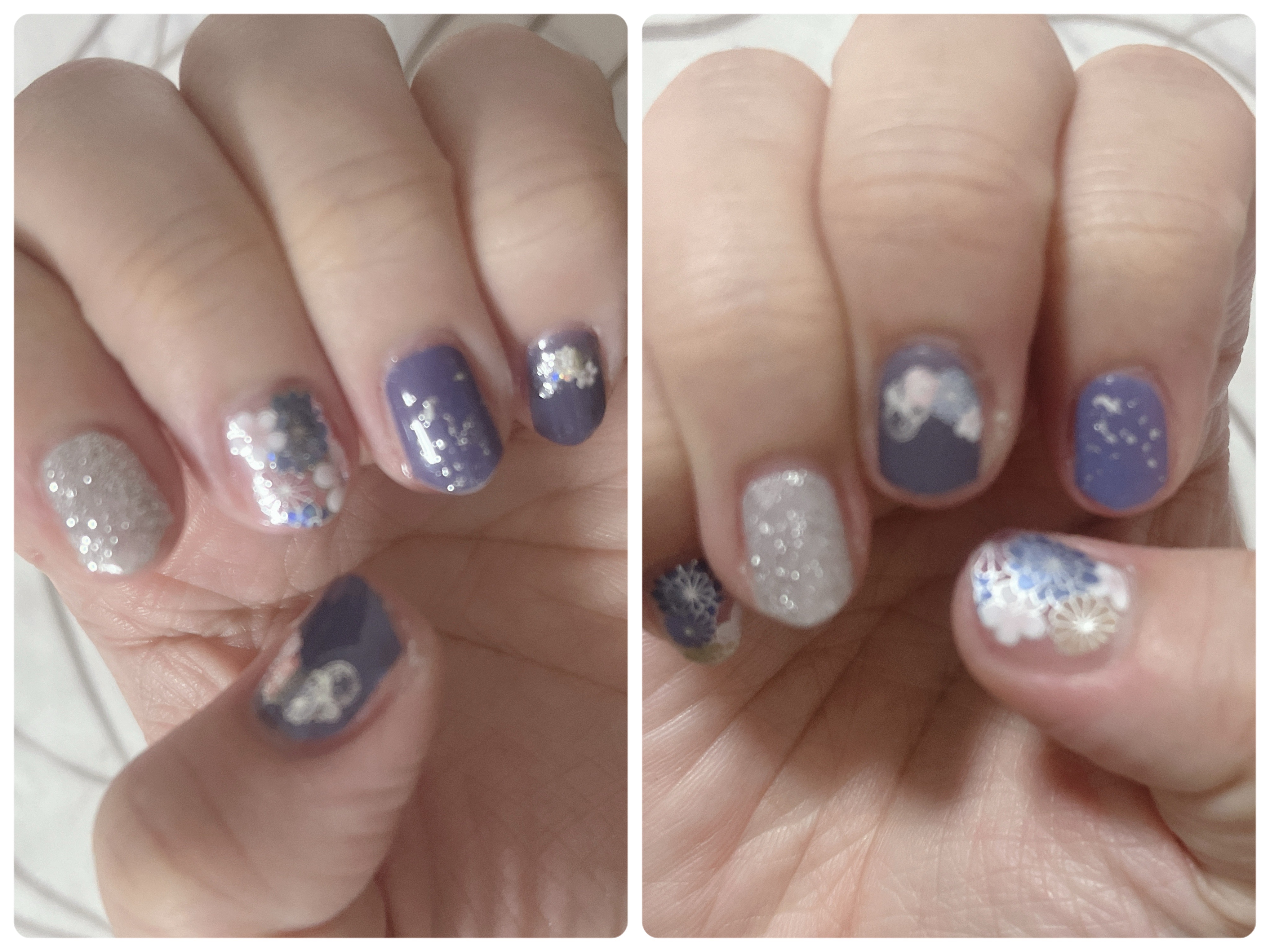 ノンワイプトップコート/セリア/ジェルネイルを使ったクチコミ（1枚目）