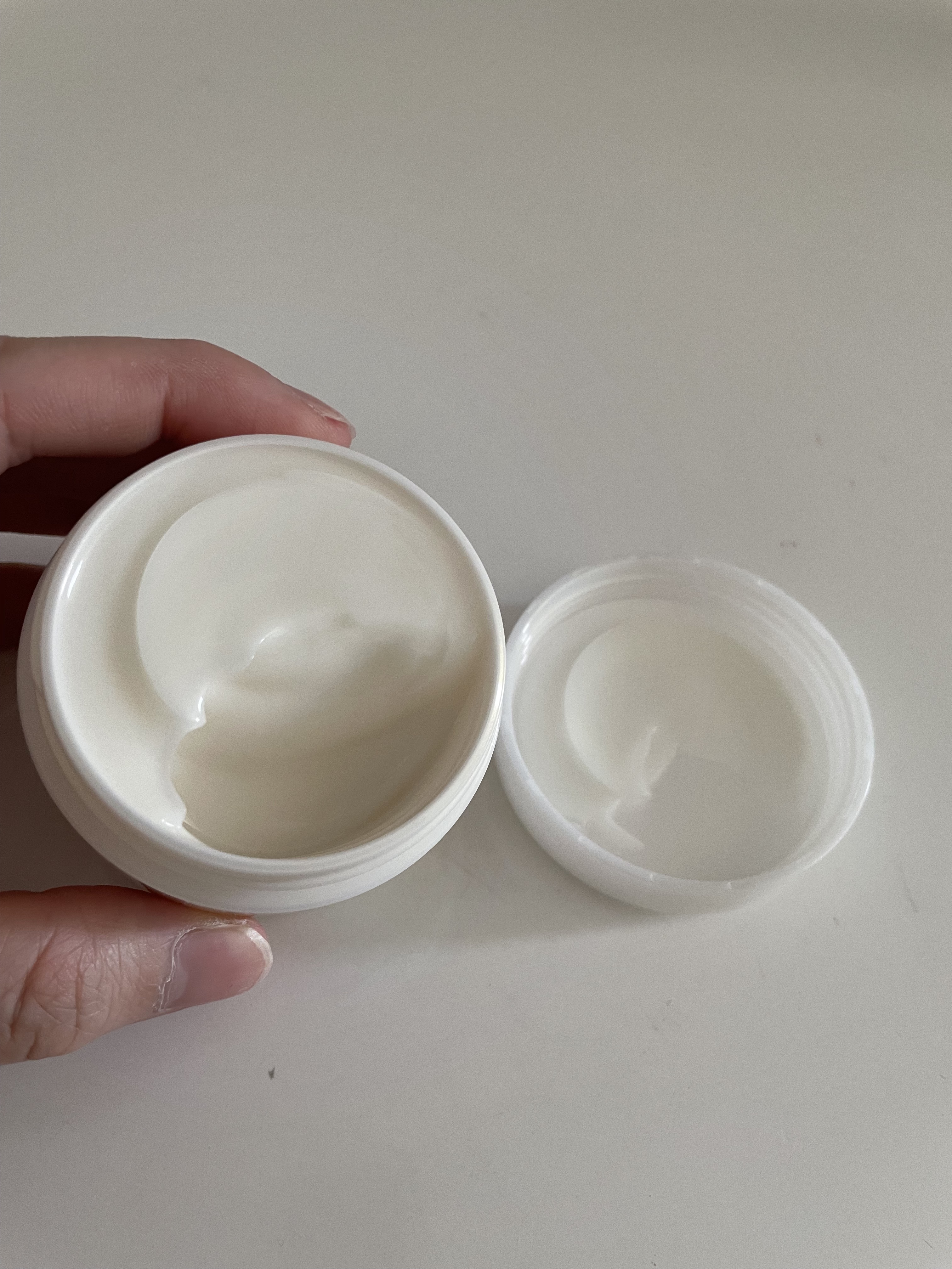 リンクルナイトクリーム/なめらか本舗/フェイスクリームを使ったクチコミ（3枚目）